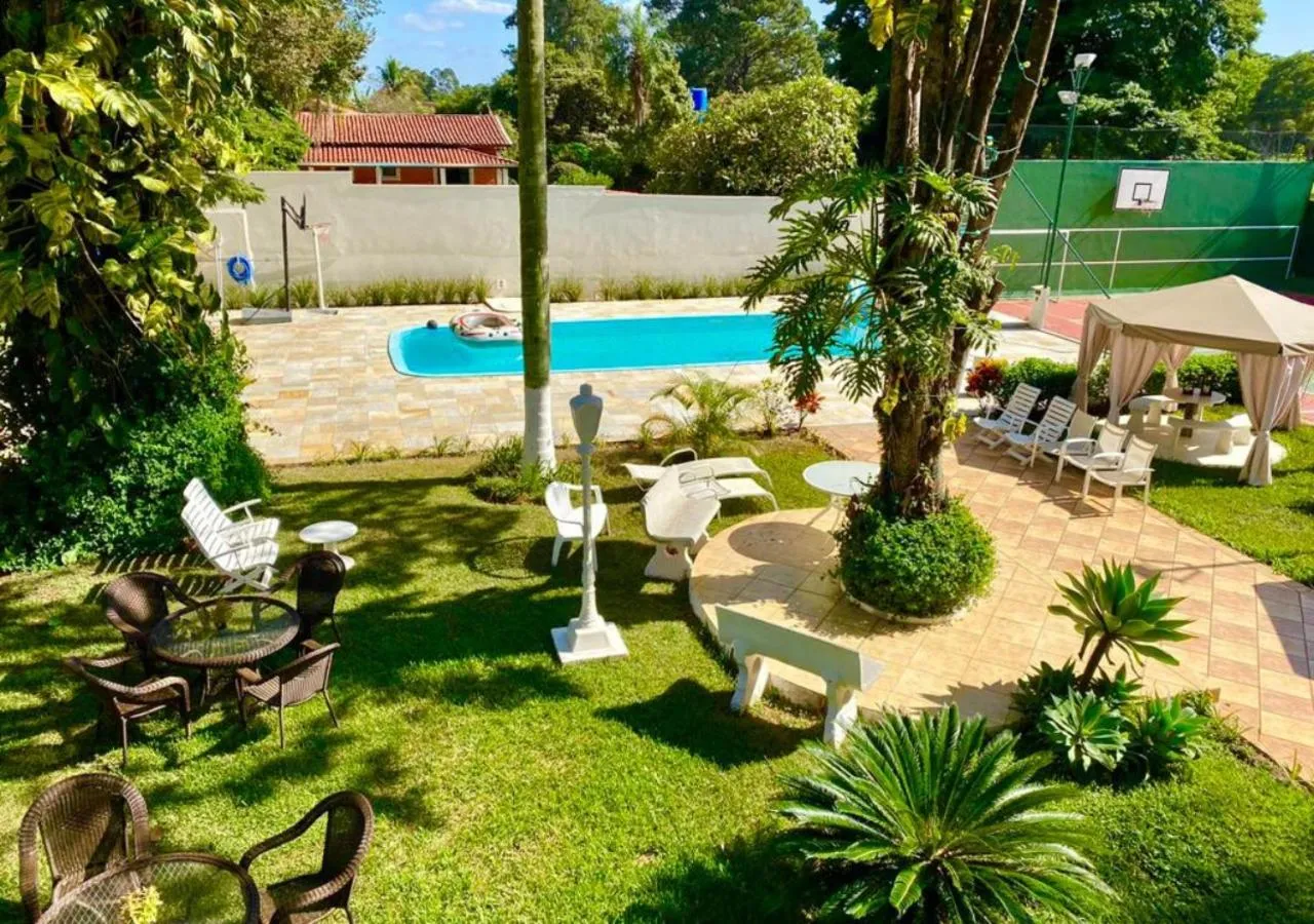 Swimming pool in The Helvetia Polo Villa