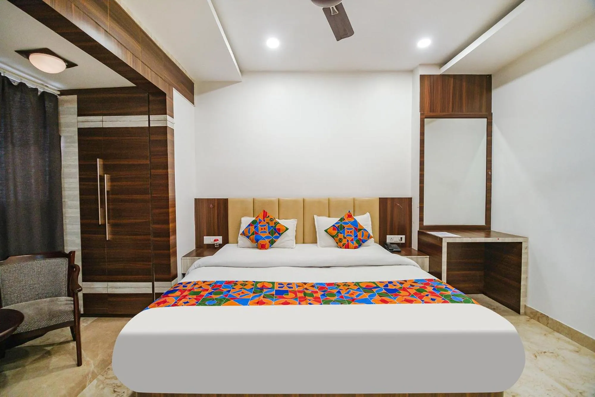 Bed in FabHotel Apple Tree