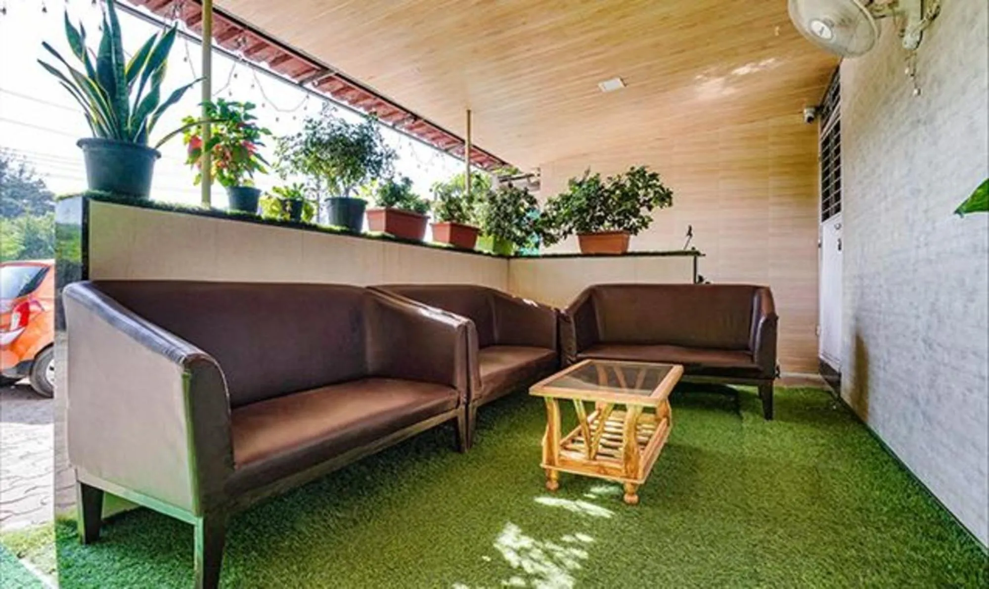 Seating area in FabHotel White Gold - Nr Mahape