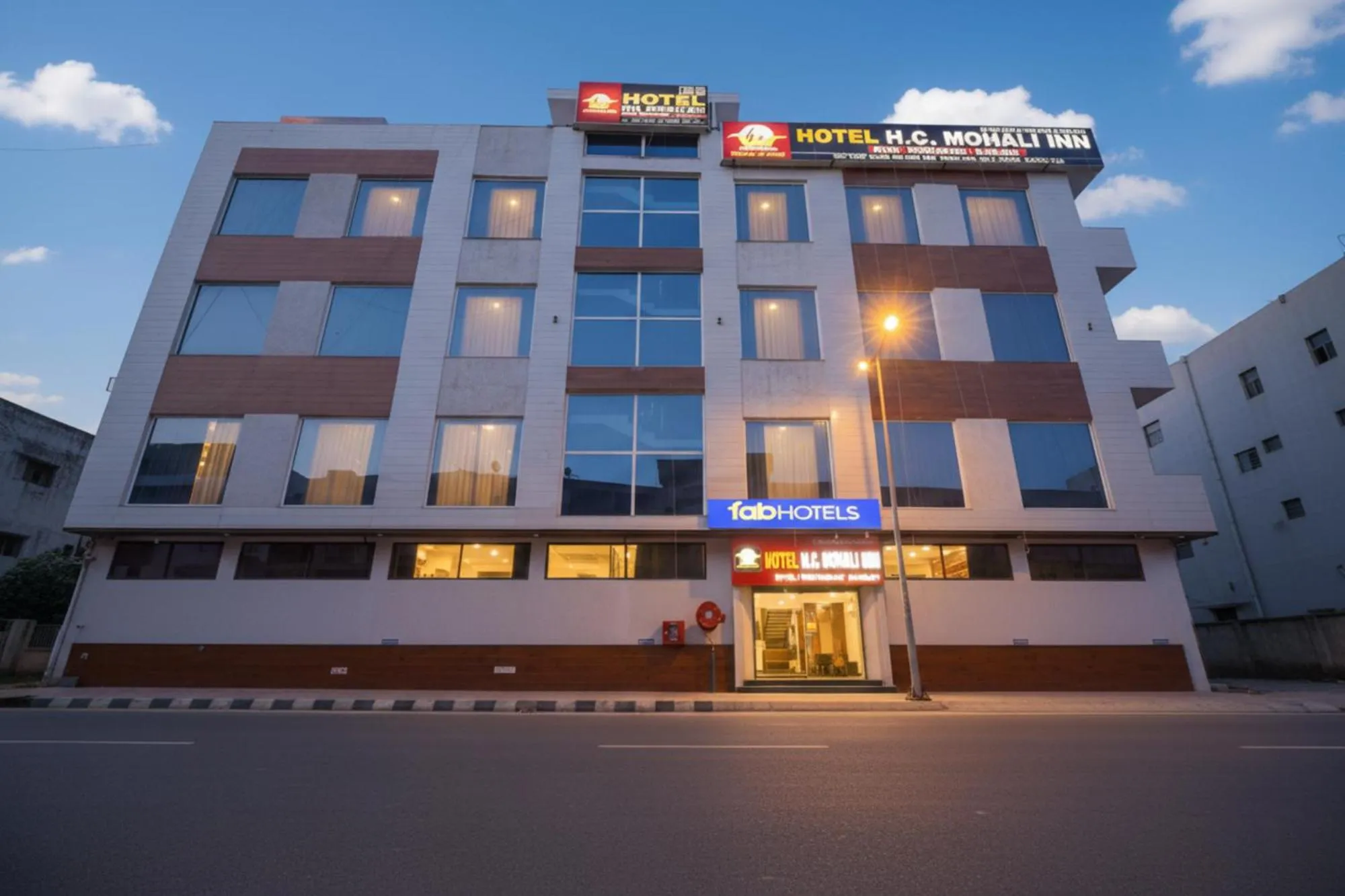 Property building in FabHotel HC Mohali Inn
