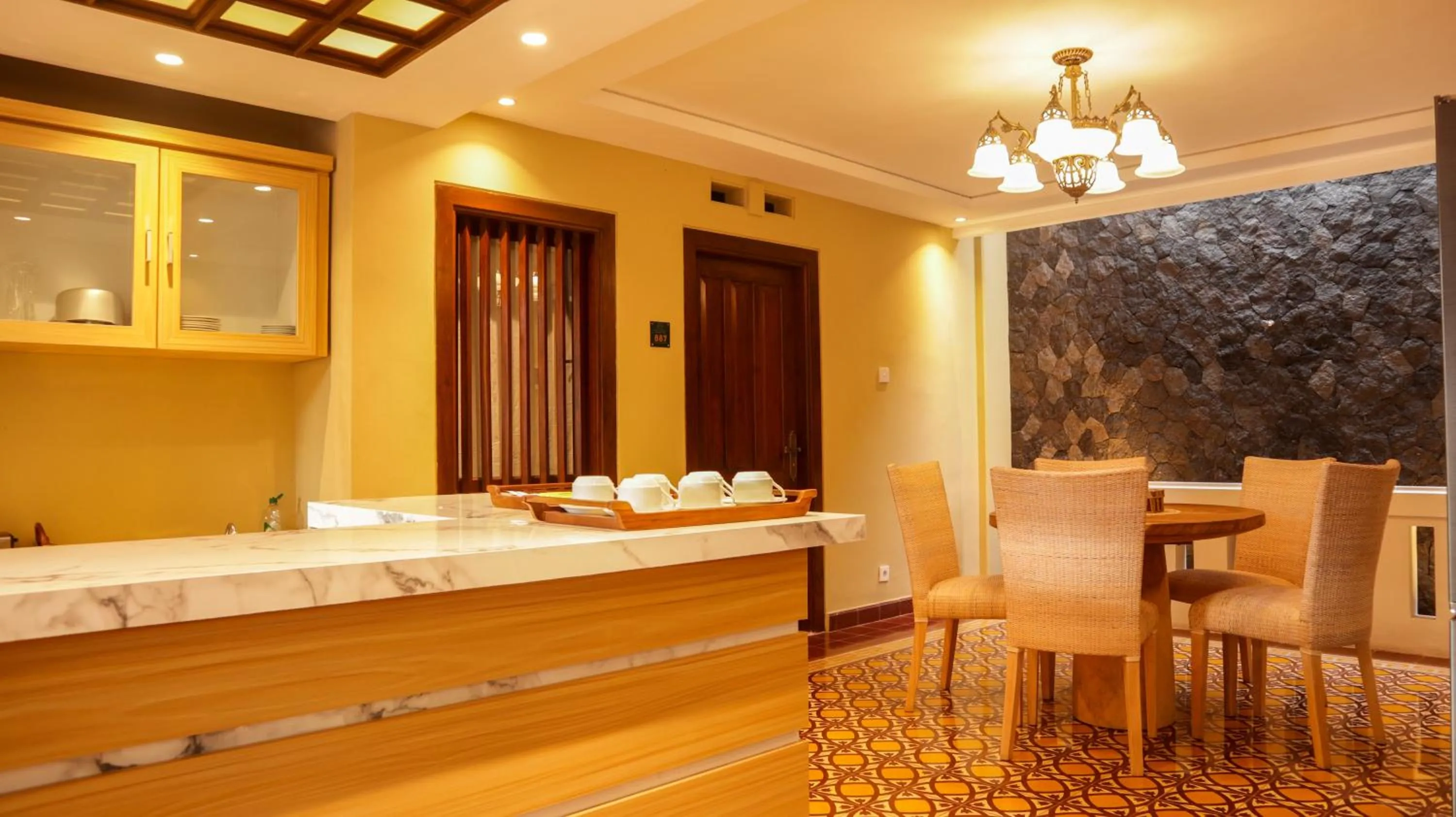 Dining area in Omah Siliran Heritage