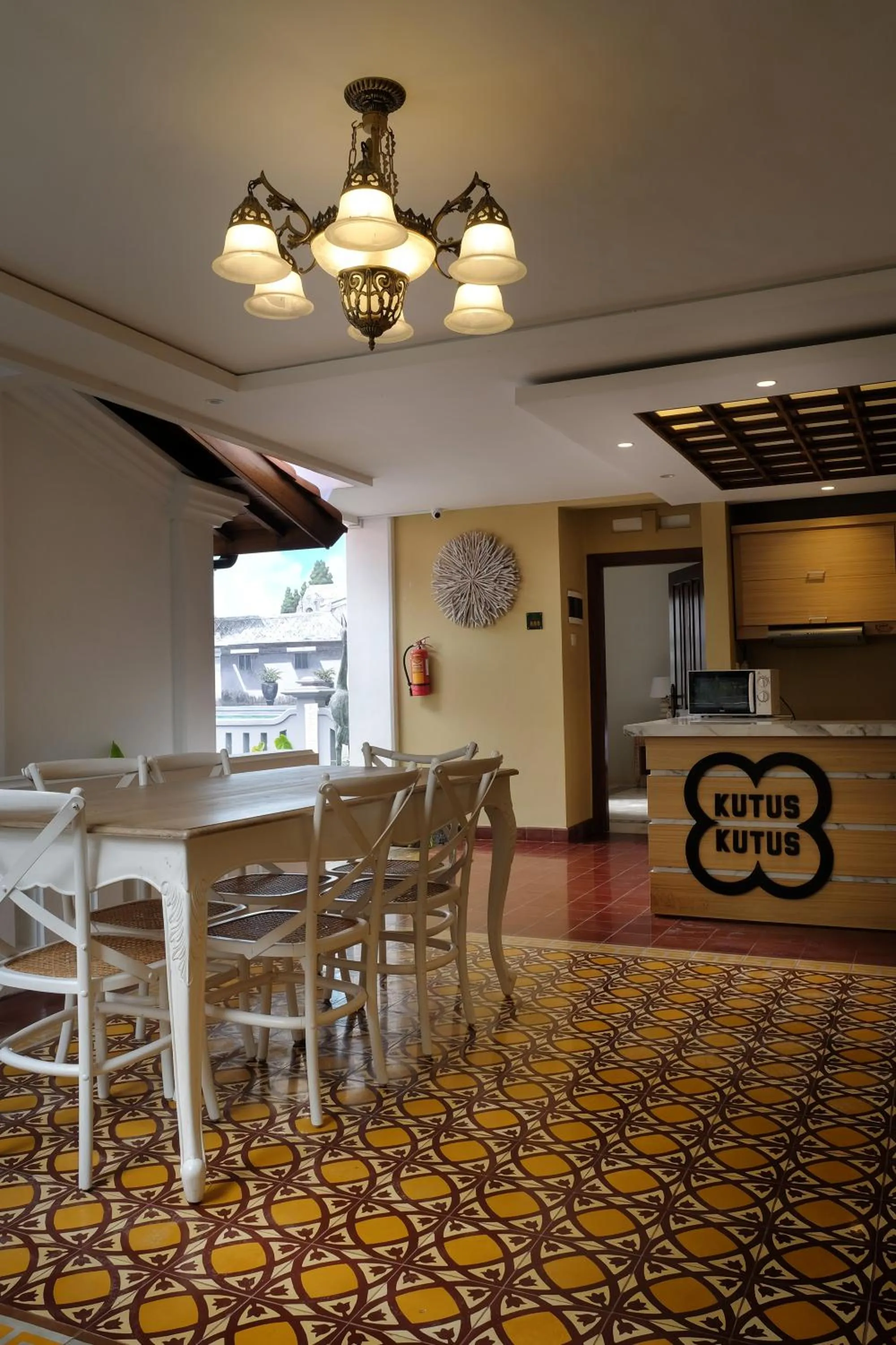 Dining area in Omah Siliran Heritage