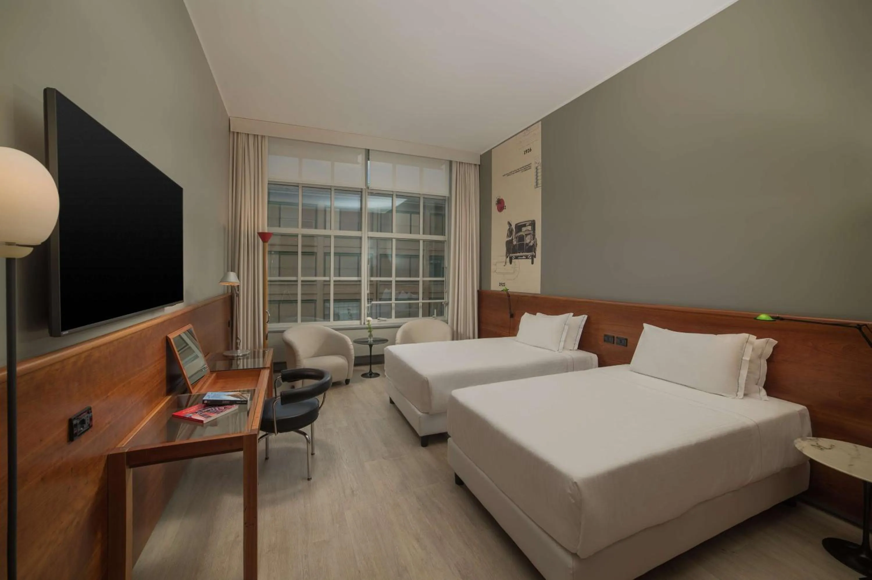 Bedroom, Bed in NH Torino Lingotto Congress