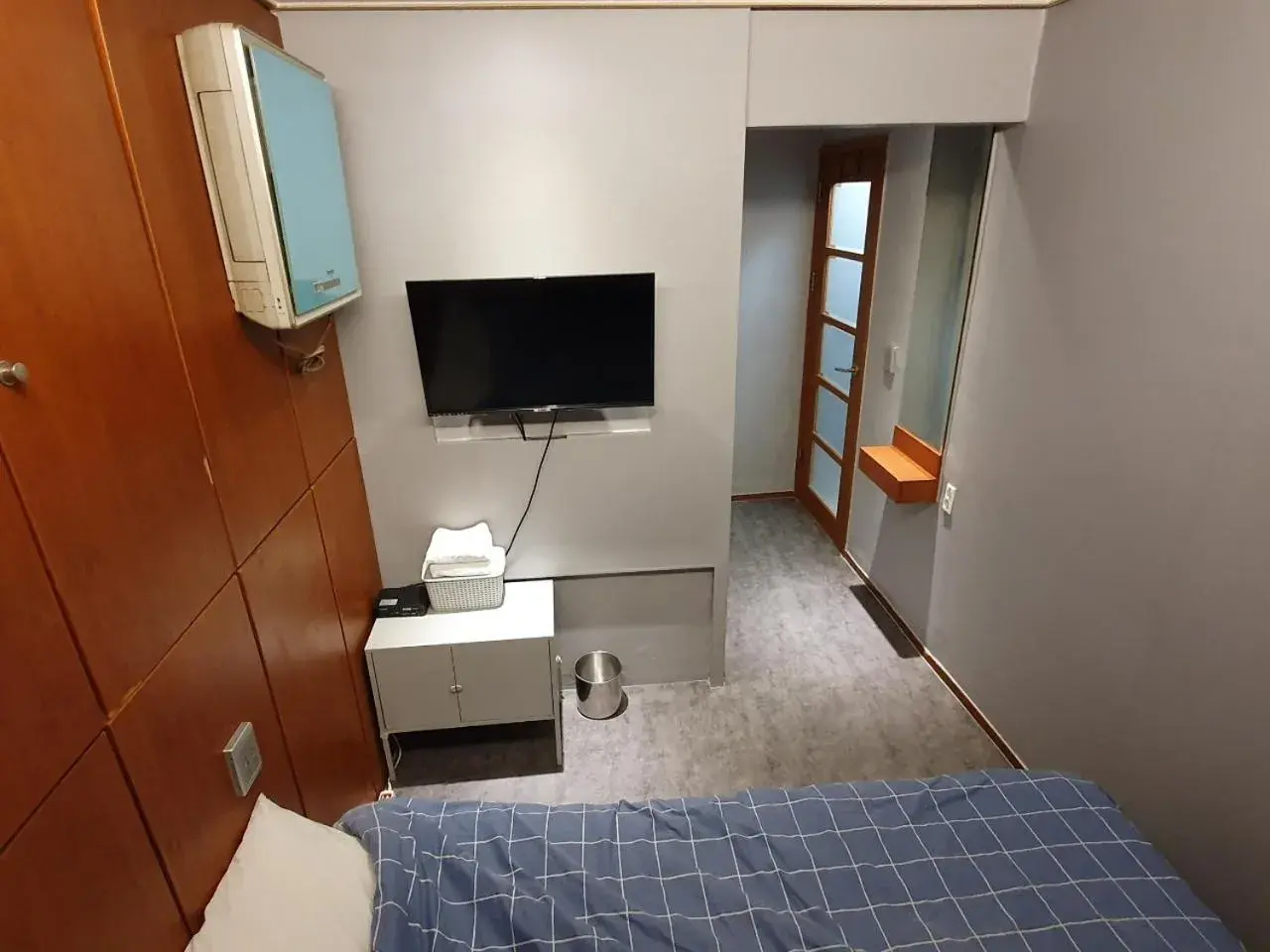 TV and multimedia, Bed in Dalgona Guesthouse TV and multimedia, Bed in Dalgona Guesthouse