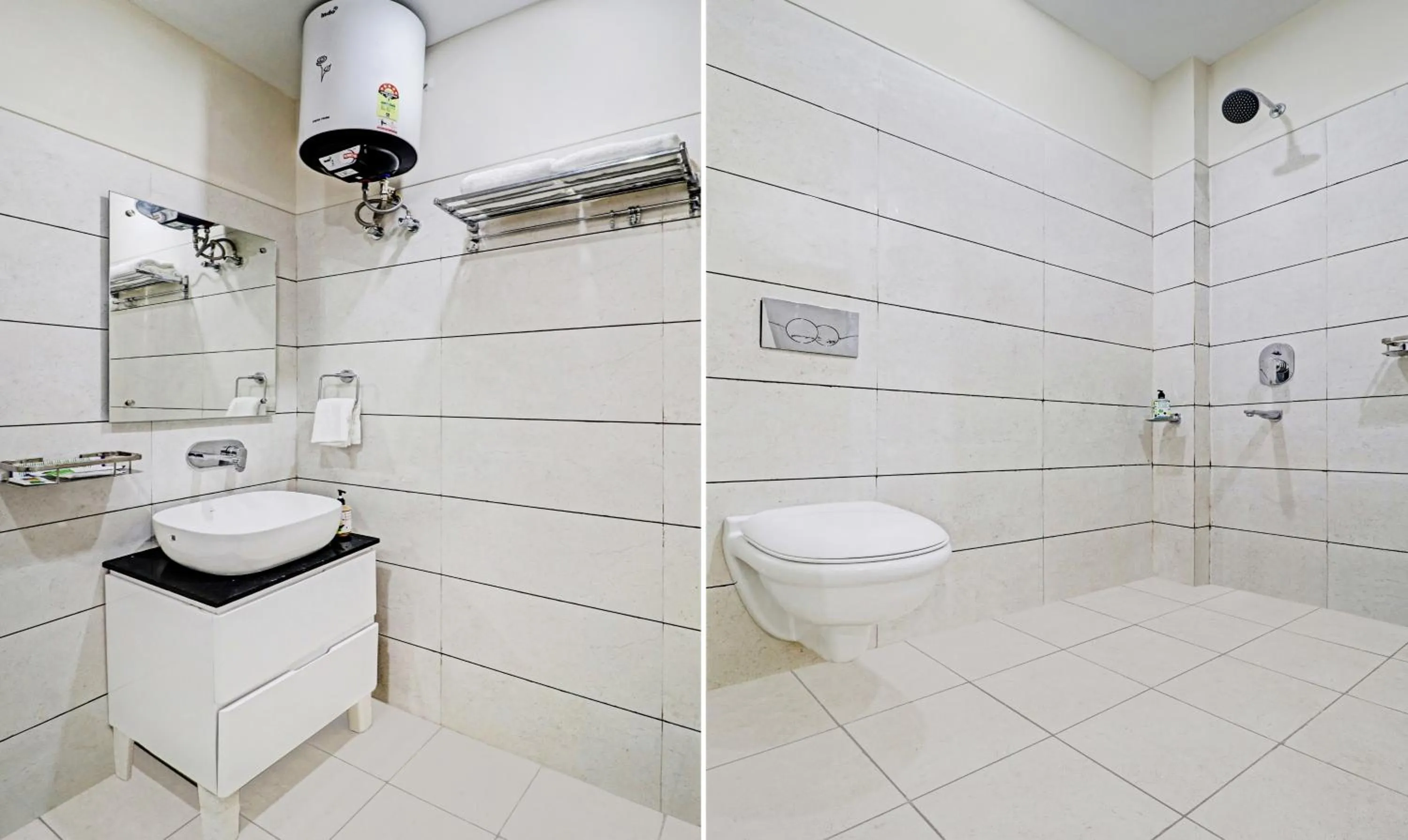 Shower in Treebo Kamron Regency Sector 80