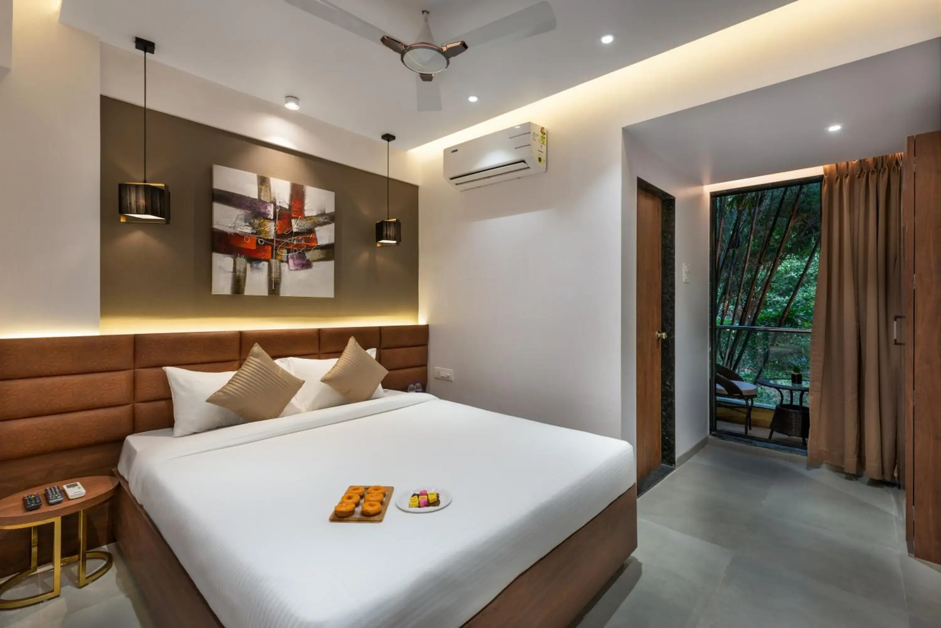 Bed in Paramount Riverfront Resort & Spa, Karjat Bed in Paramount Riverfront Resort & Spa, Karjat