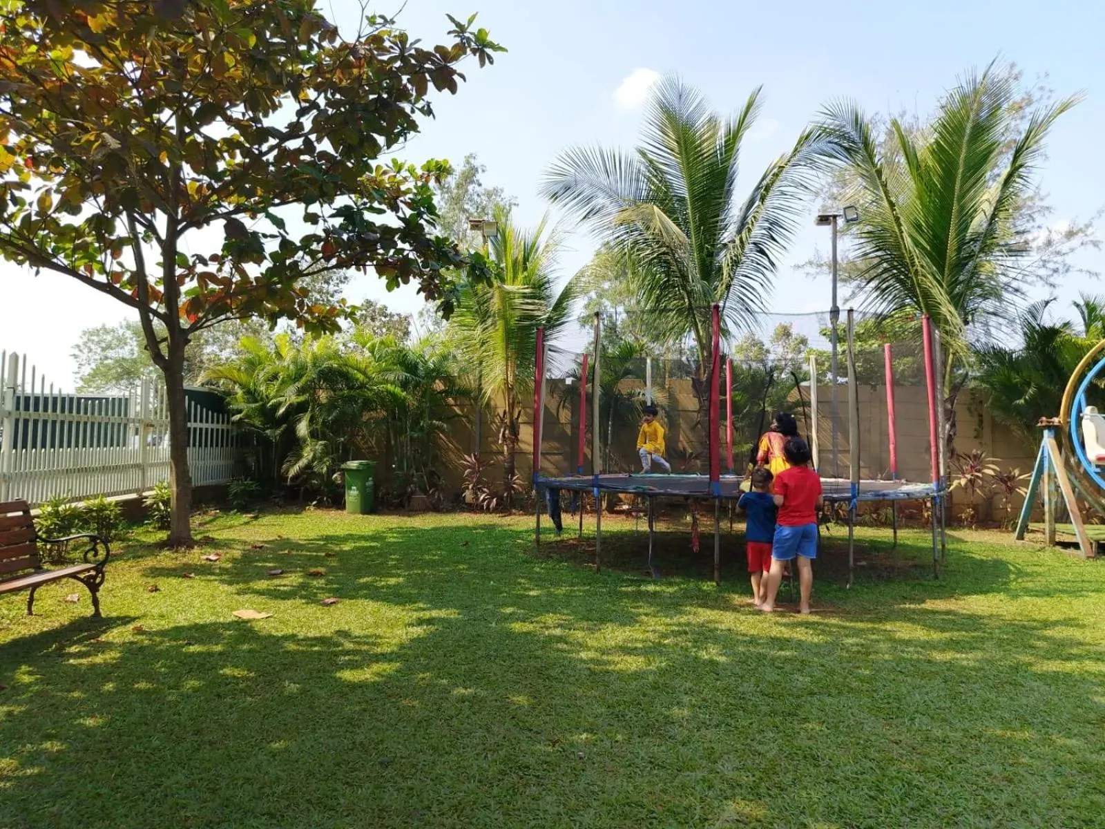 Children play ground in Paramount Riverfront Resort & Spa, Karjat