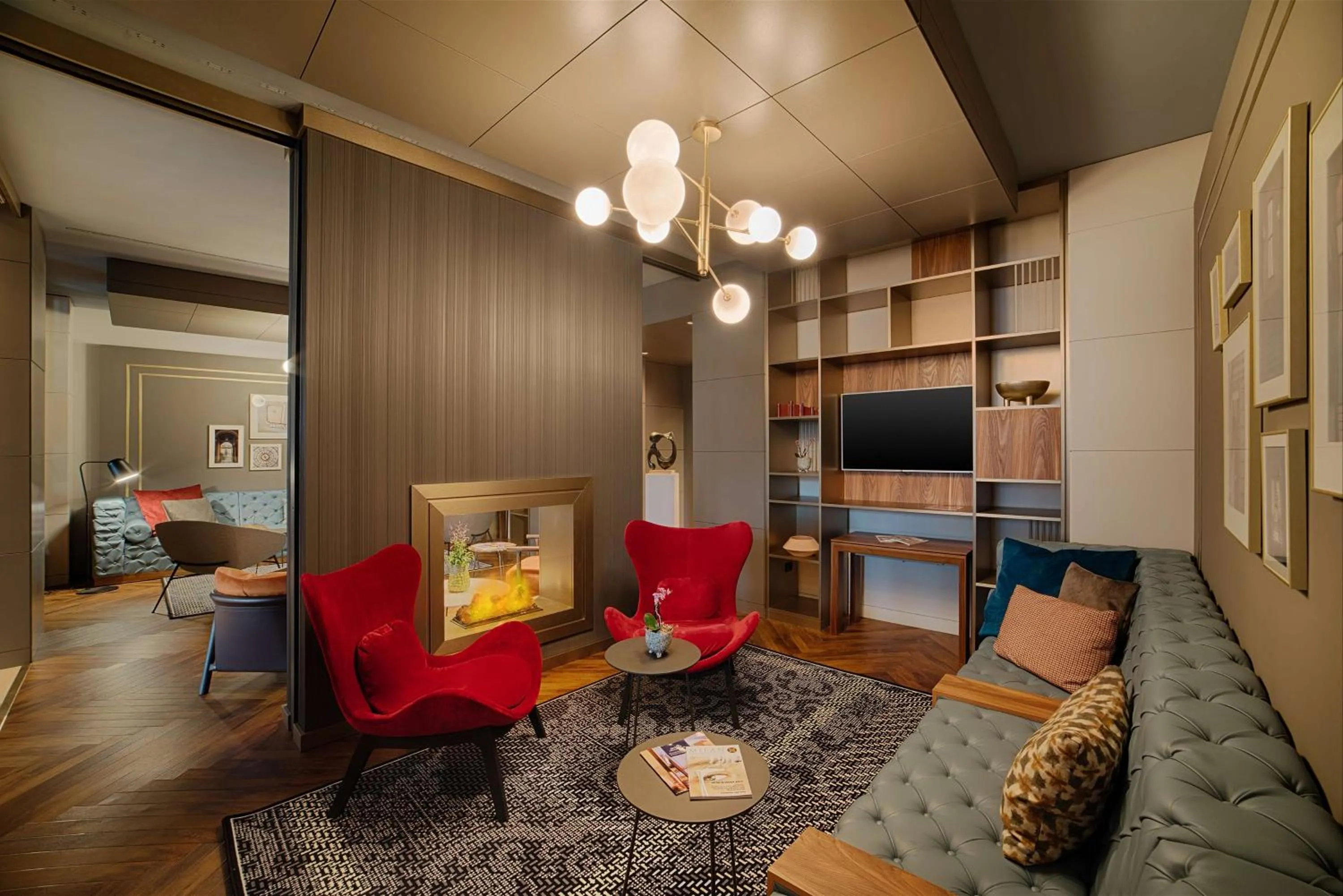 Lobby or reception in NH Collection Milano Touring