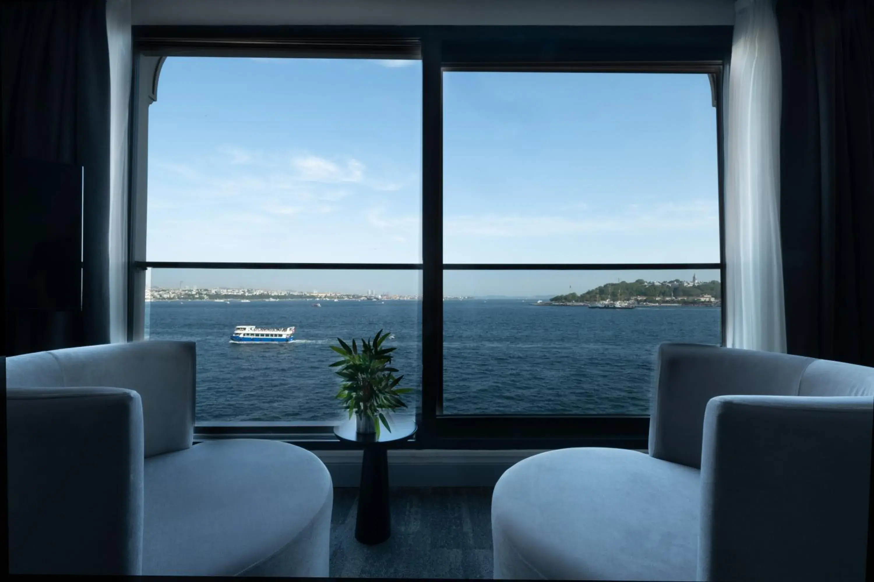 Sea view in Pera Bosphorus Hotel Sea view in Pera Bosphorus Hotel