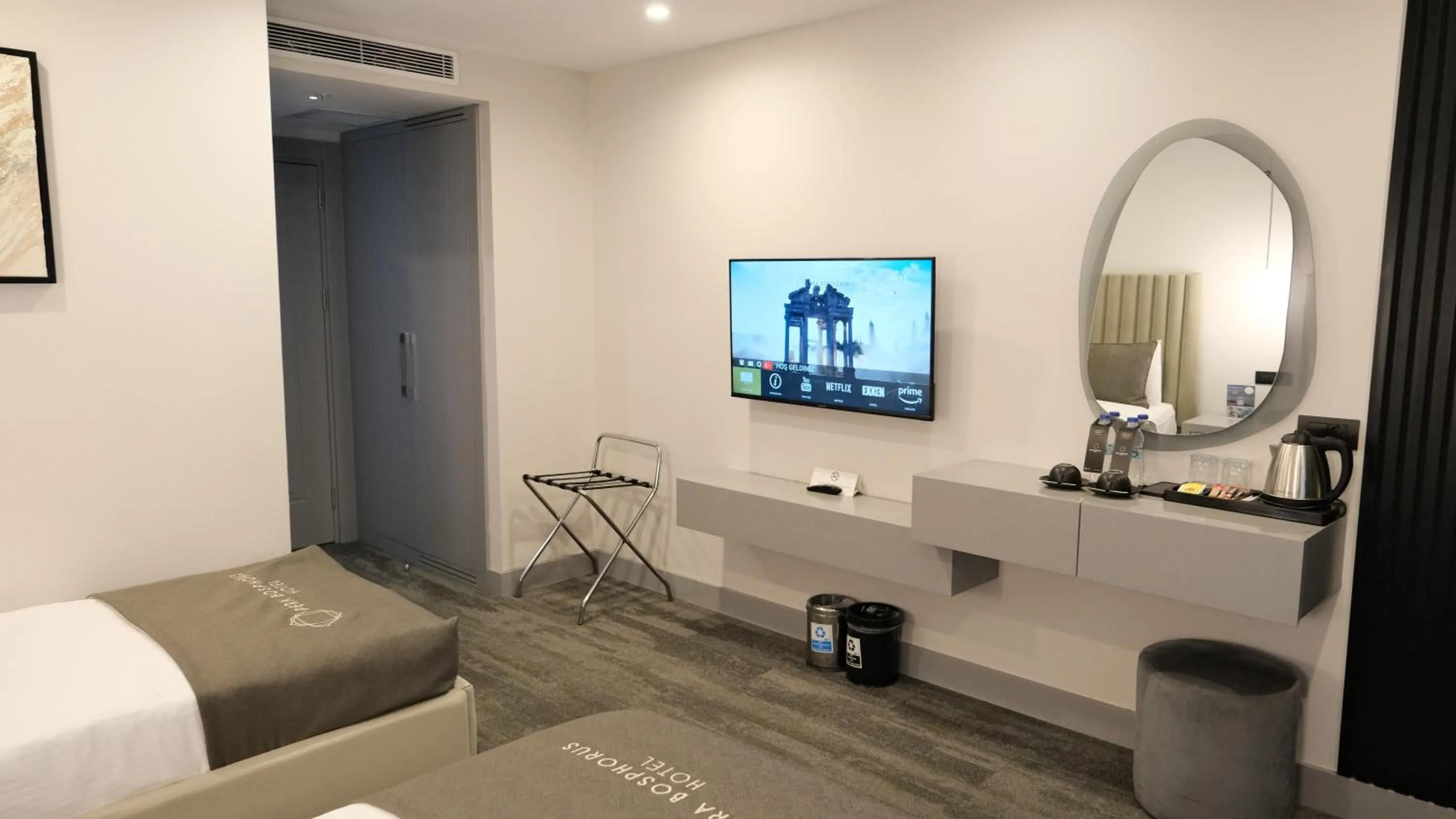 Bed in Pera Bosphorus Hotel