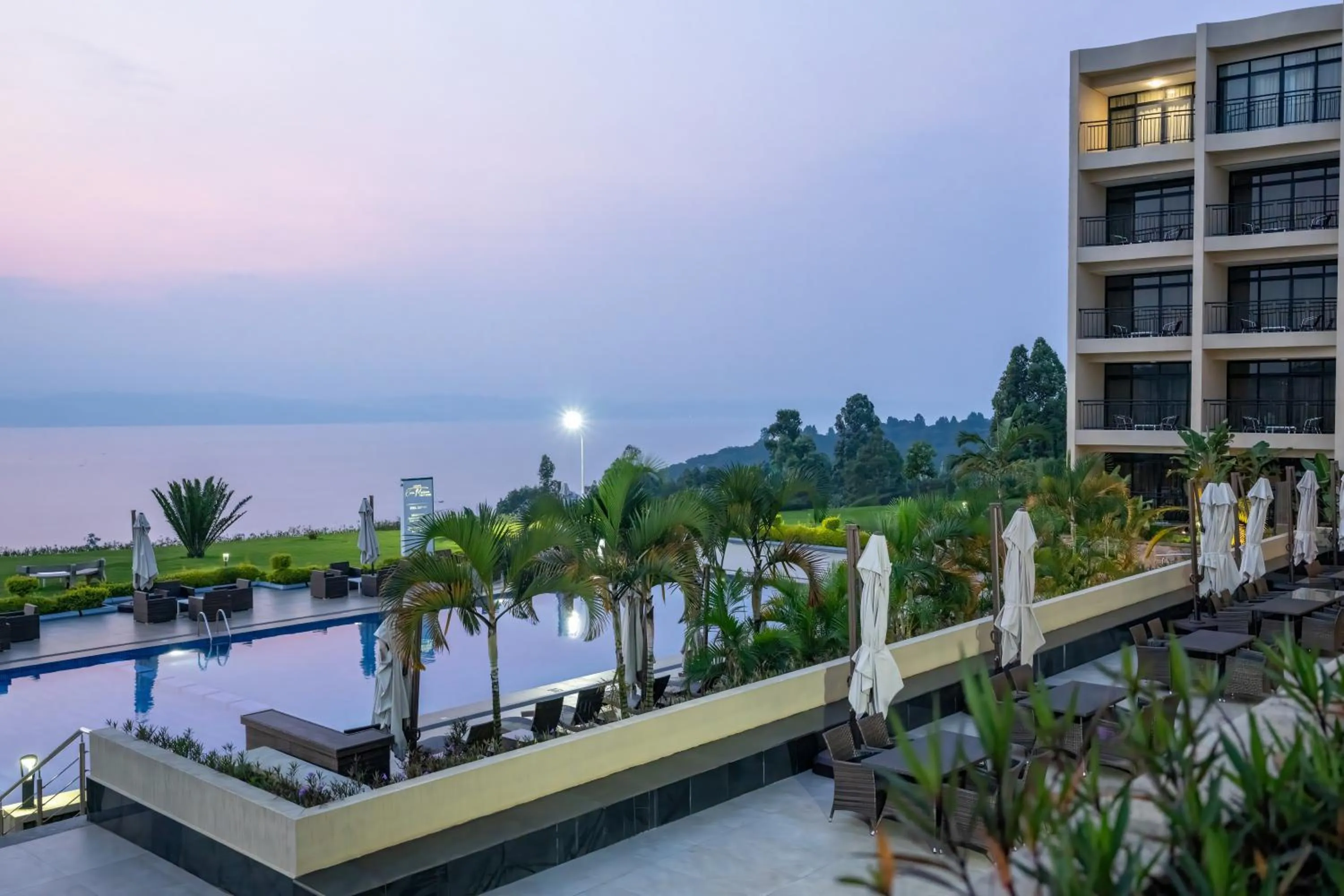 Property building in Mantis Kivu Marina Bay Hotel