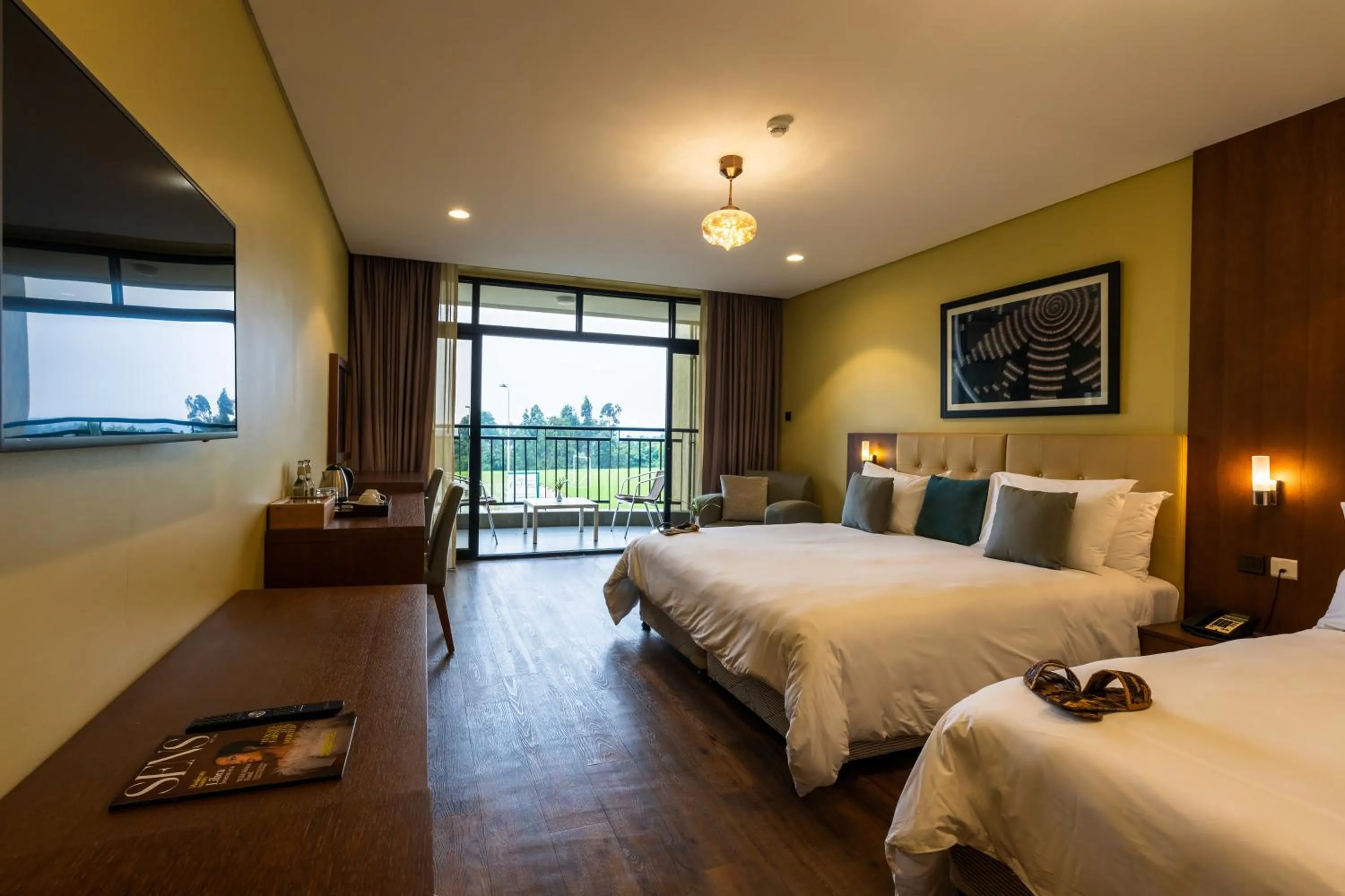 Bedroom, Bed in Mantis Kivu Marina Bay Hotel