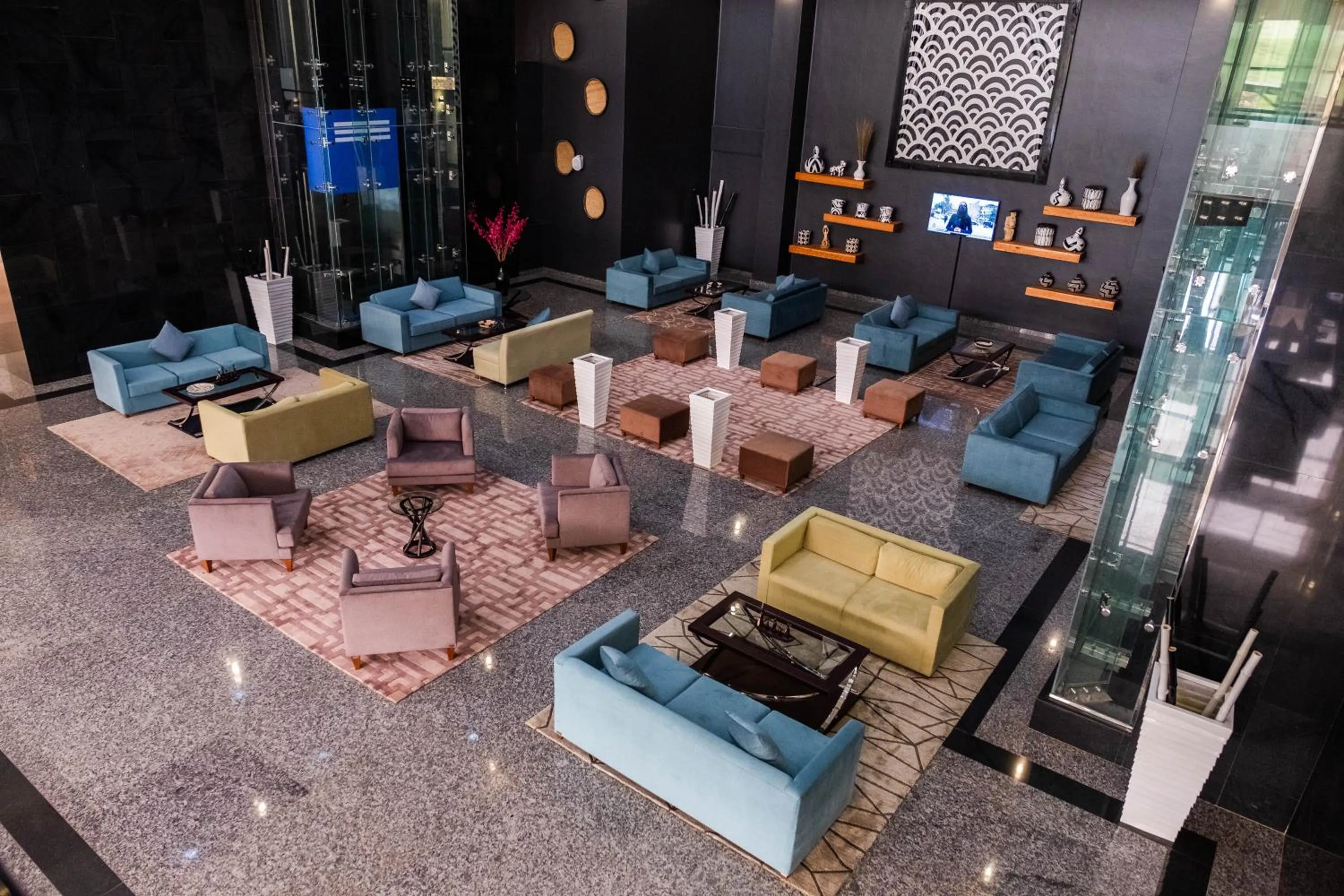 Lobby or reception in Mantis Kivu Marina Bay Hotel