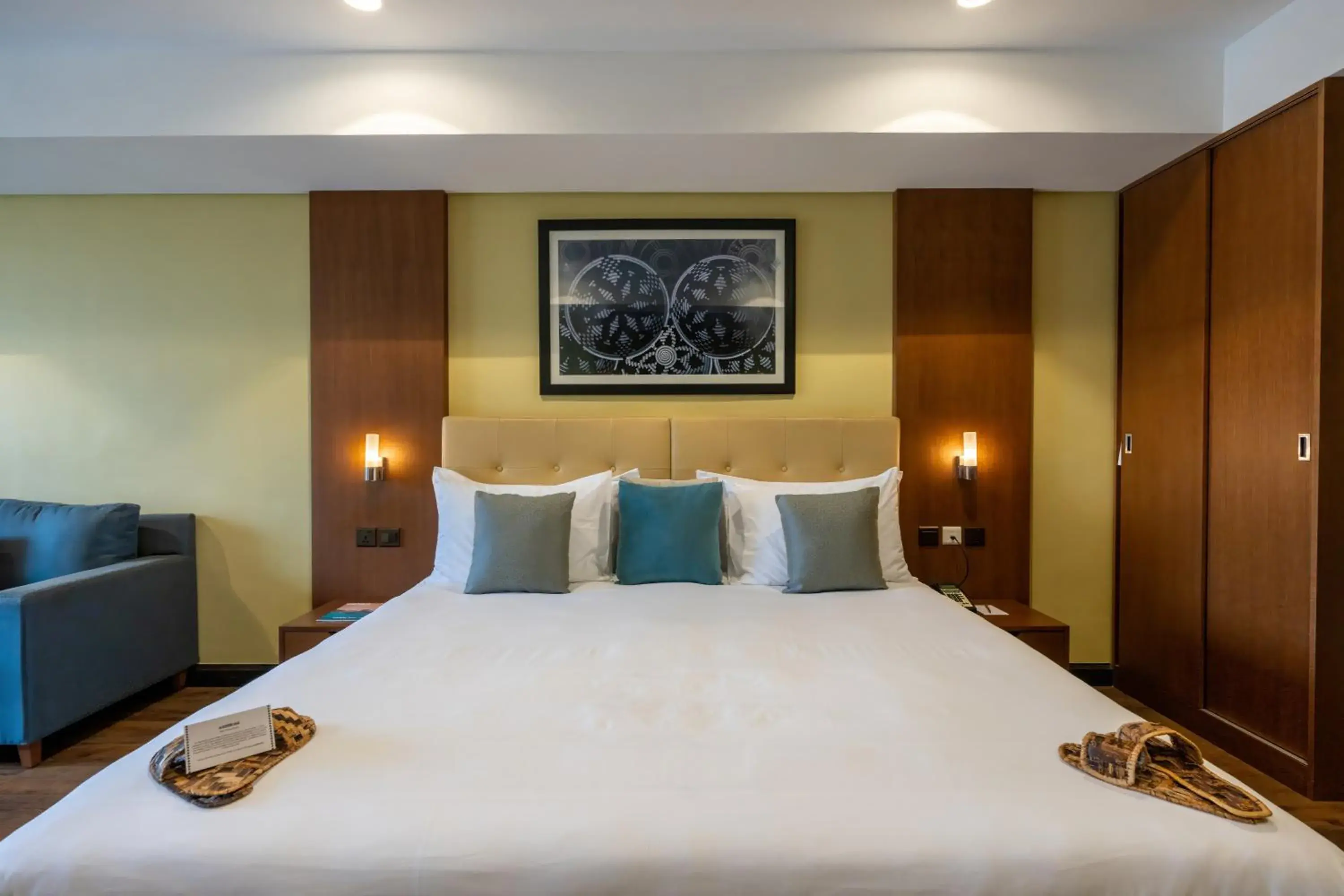 Bedroom in Mantis Kivu Marina Bay Hotel Bedroom in Mantis Kivu Marina Bay Hotel