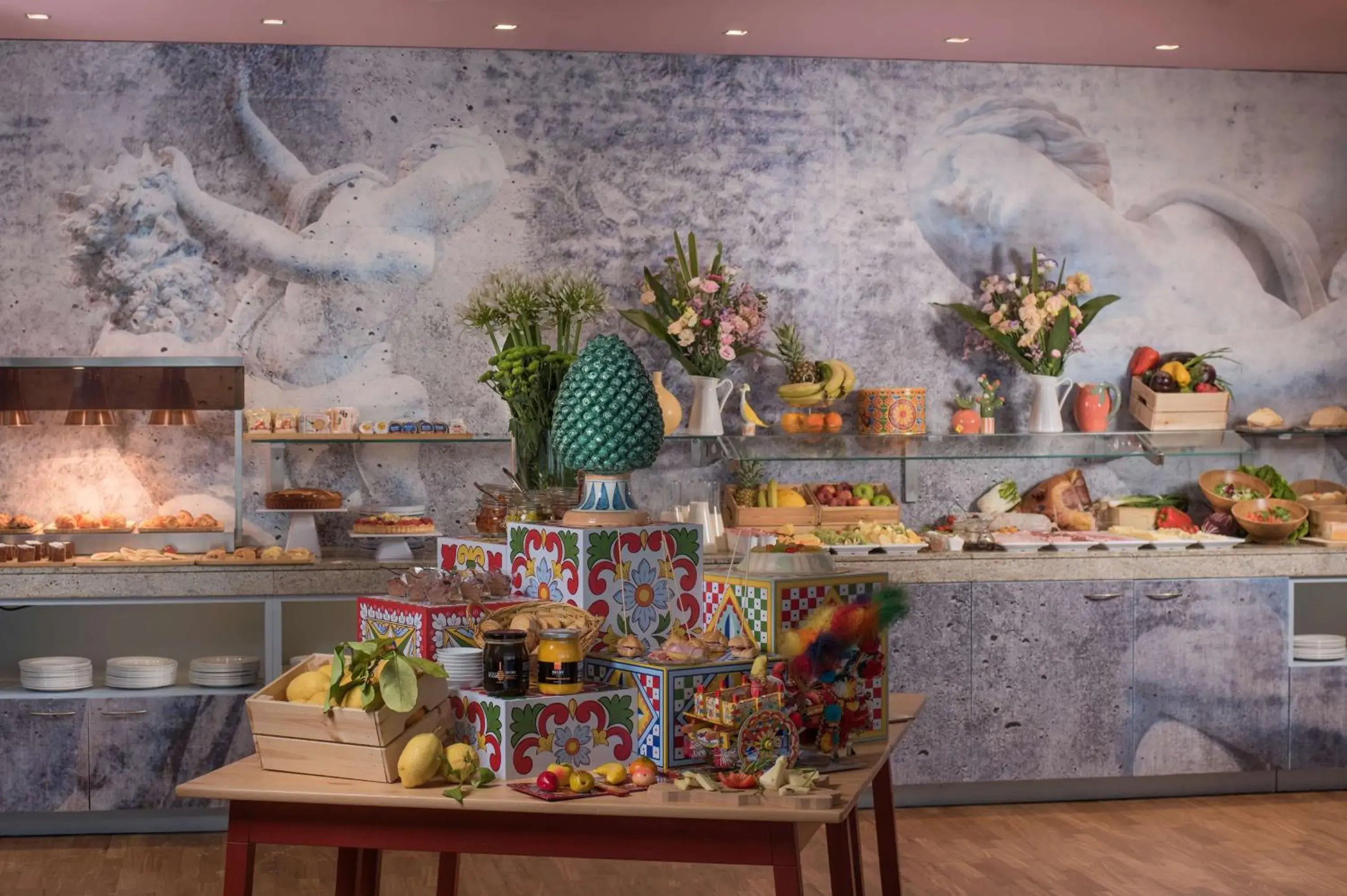 Breakfast in NH Catania Centro Breakfast in NH Catania Centro