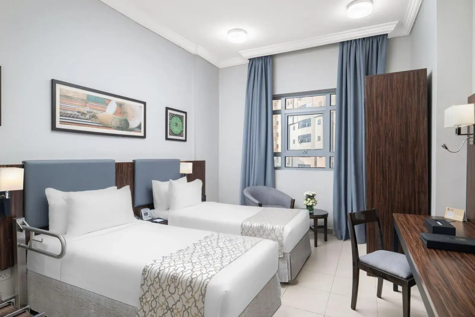 Bed in Elaf Bakkah Hotel Bed in Elaf Bakkah Hotel