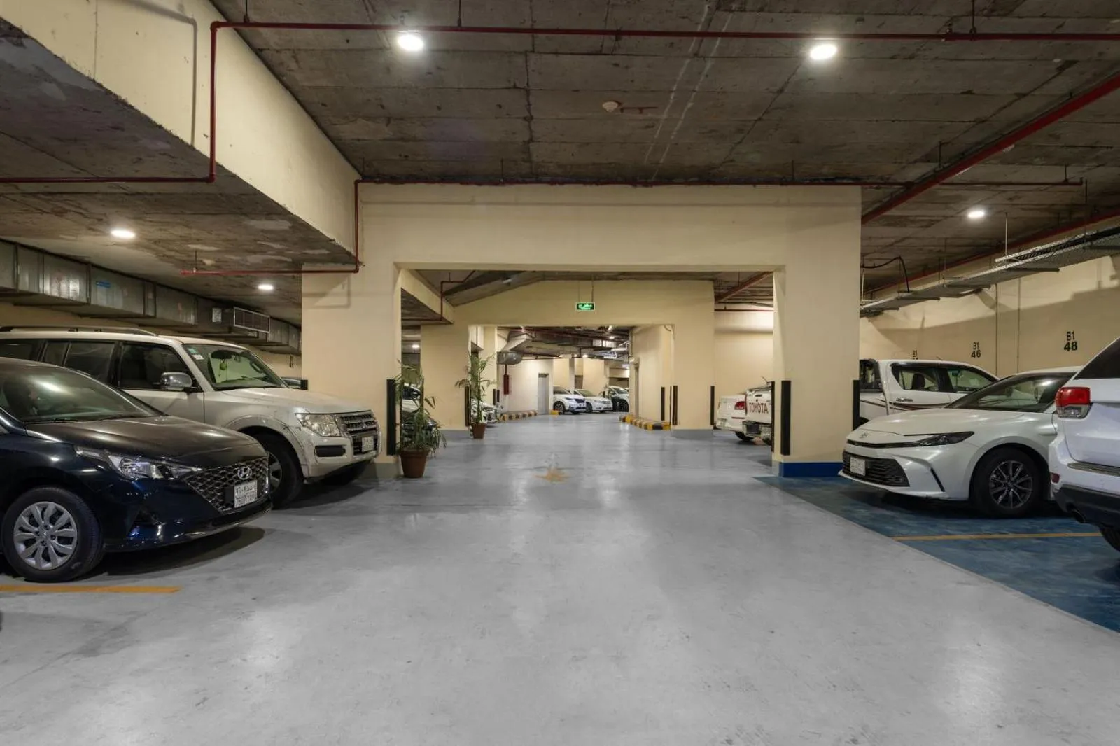 Parking in Elaf Bakkah Hotel