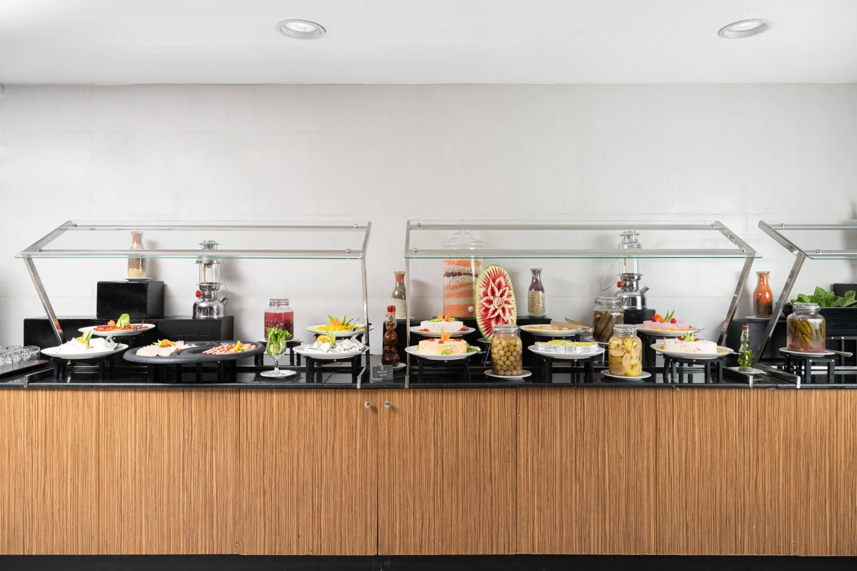 Continental breakfast in Elaf Bakkah Hotel