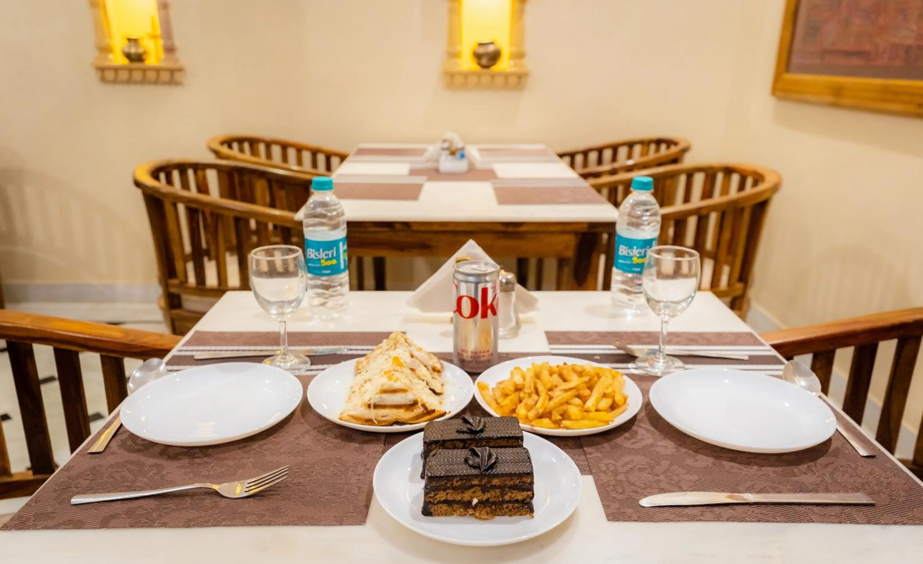 Food and drinks in Hotel Jasmin Haveli