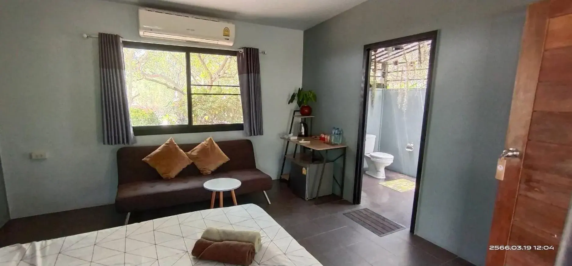 Double Room with Garden View in Farm Madame Fleur Double Room with Garden View in Farm Madame Fleur