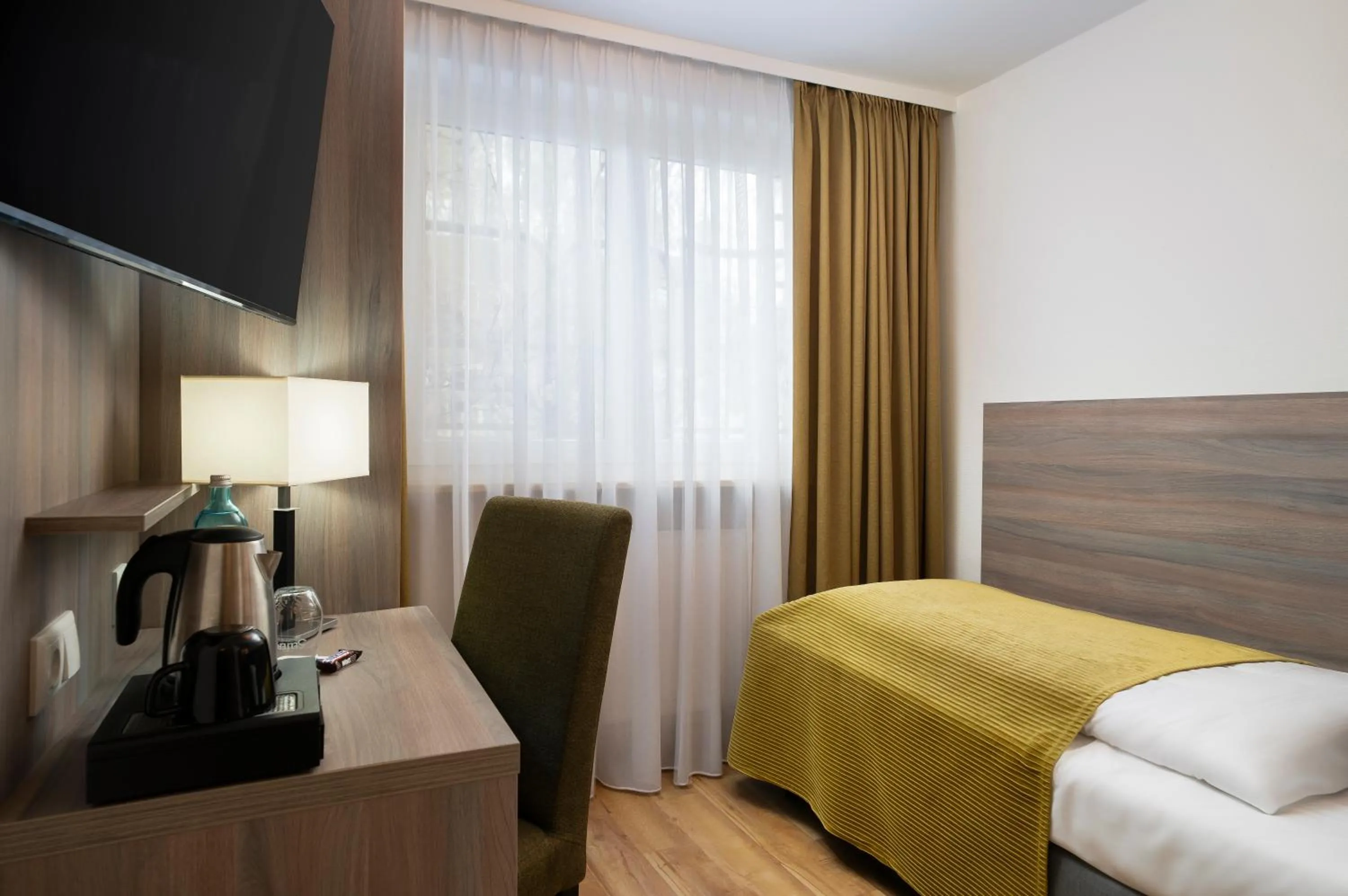 Bed in Sophien Hotel