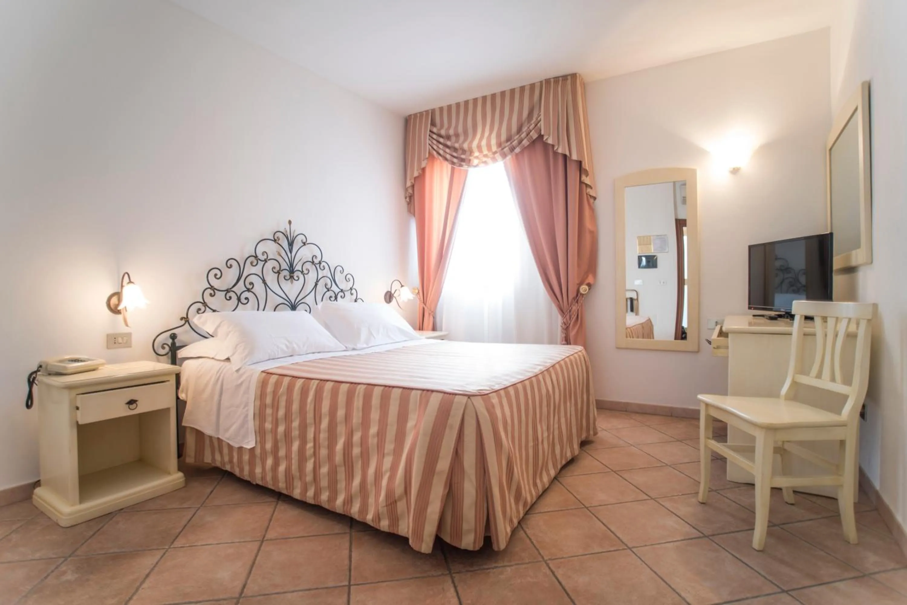 Bed in Hotel Terranova