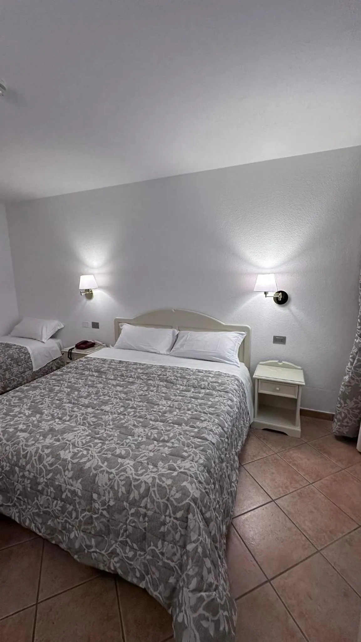 Bed in Hotel Terranova