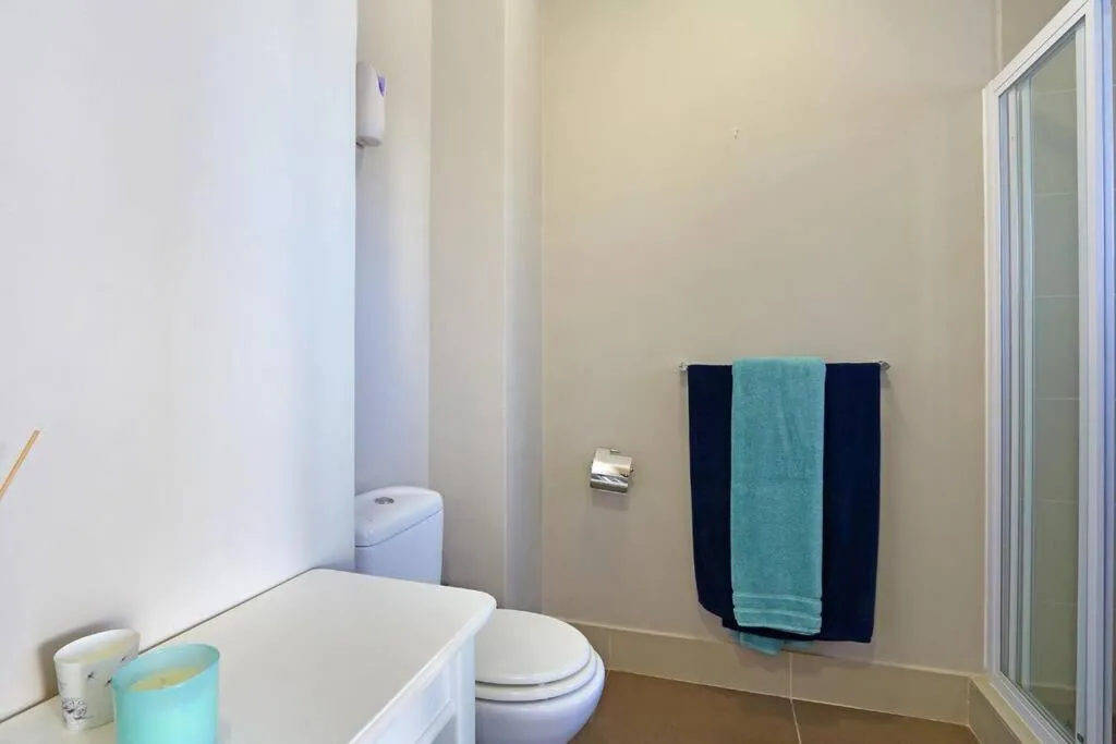 Bathroom in Penguin Haven . Luxury 2 bedroom, Boulders Beach.