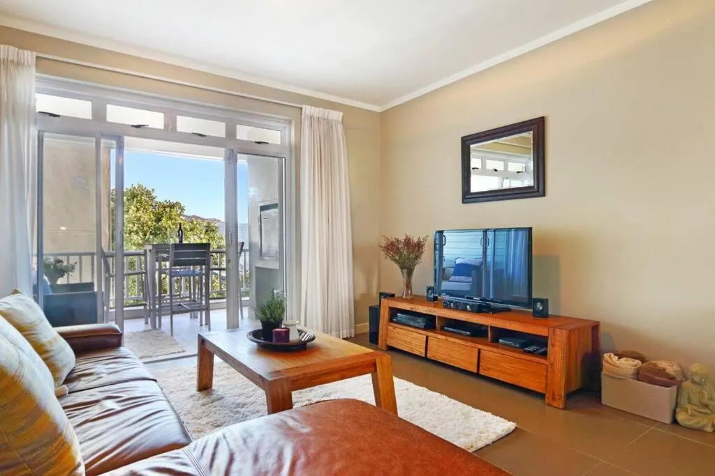 TV and multimedia in Penguin Haven . Luxury 2 bedroom, Boulders Beach.