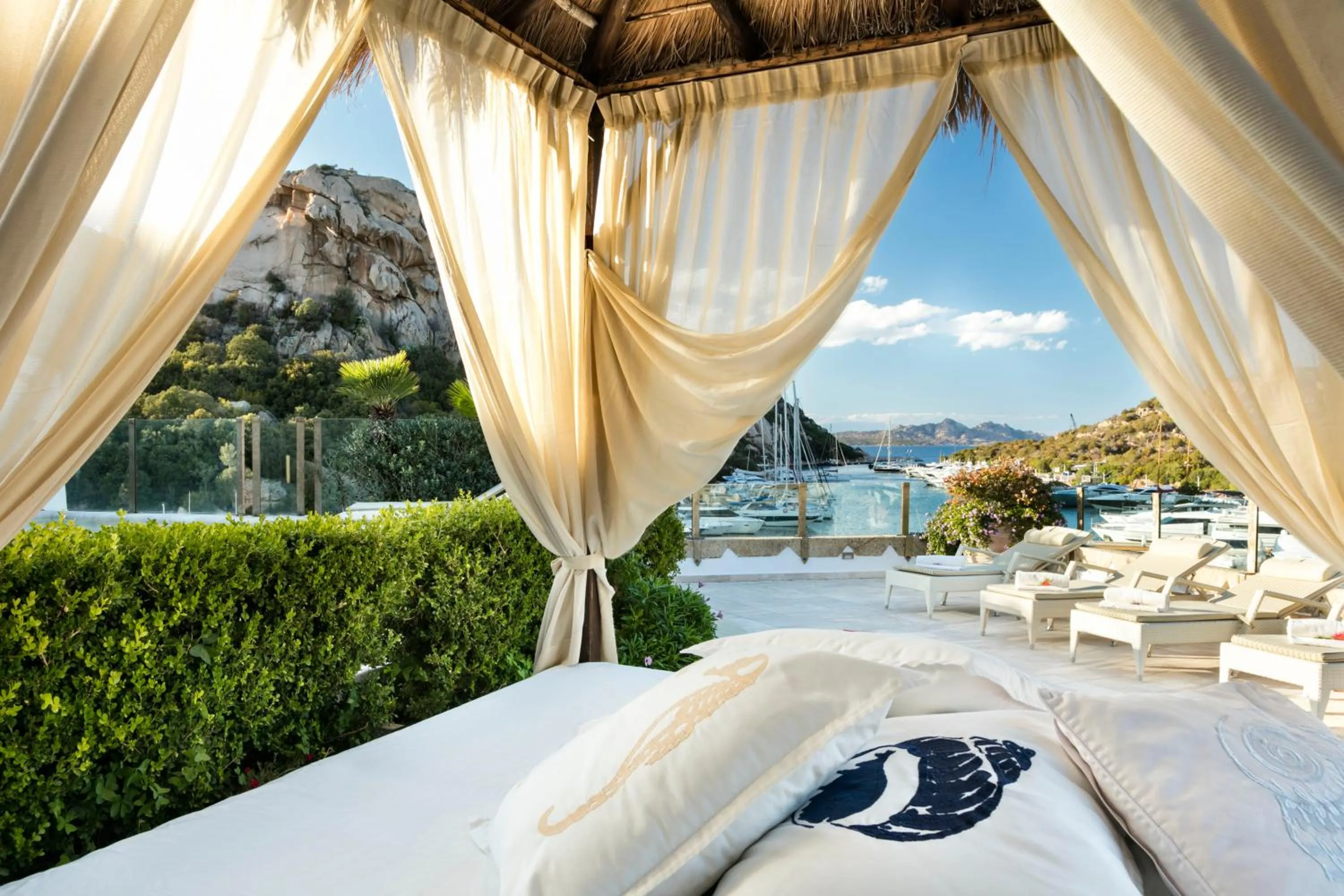 Balcony/Terrace in Grand Hotel Poltu Quatu