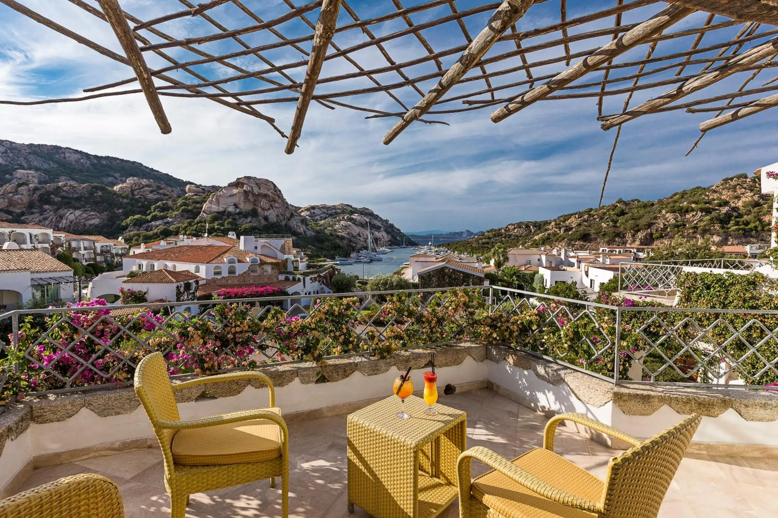 Sea view in Grand Hotel Poltu Quatu Sea view in Grand Hotel Poltu Quatu