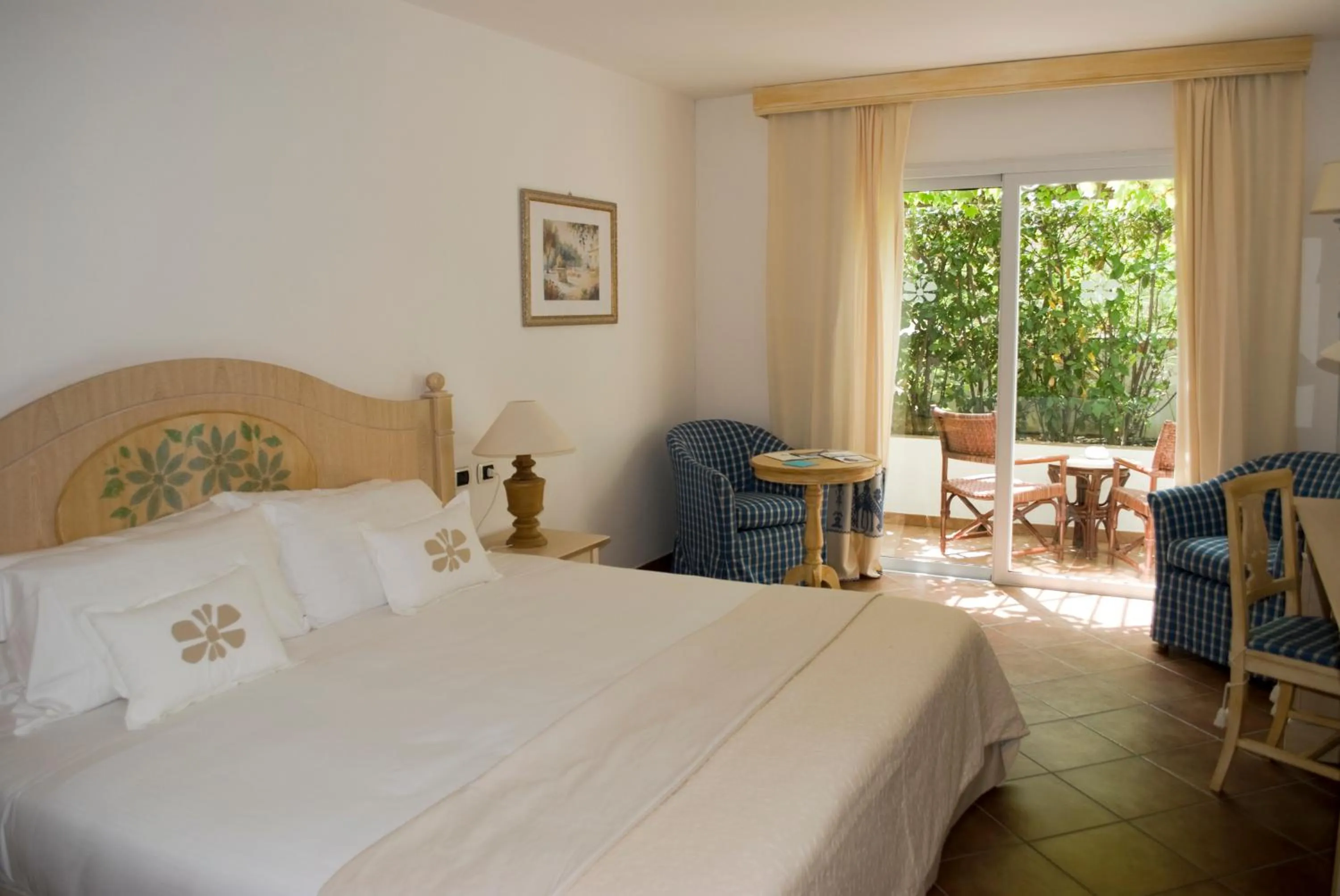 Bed in Grand Hotel Poltu Quatu