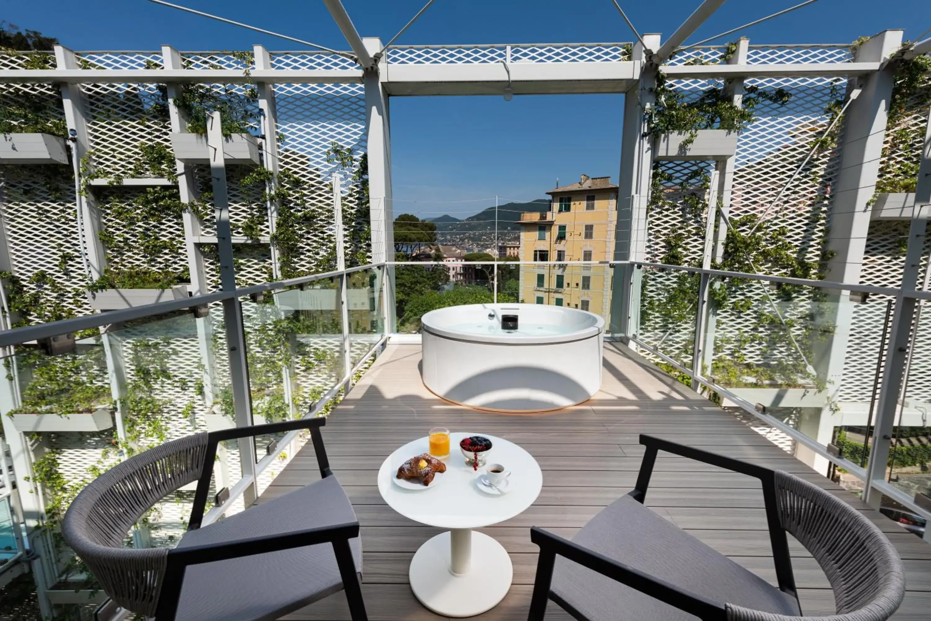 Deluxe Double Room with Terrace in Carrick Hotel Camogli Portofino Coast Deluxe Double Room with Terrace in Carrick Hotel Camogli Portofino Coast