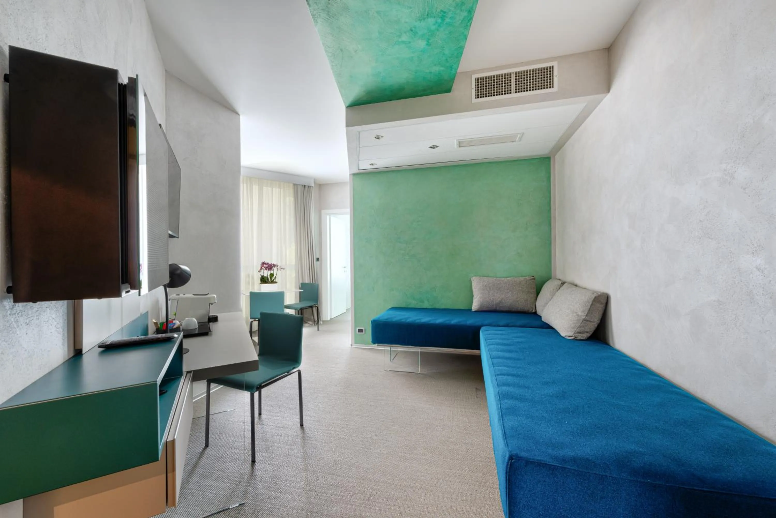 Seating area in Carrick Hotel Camogli Portofino Coast