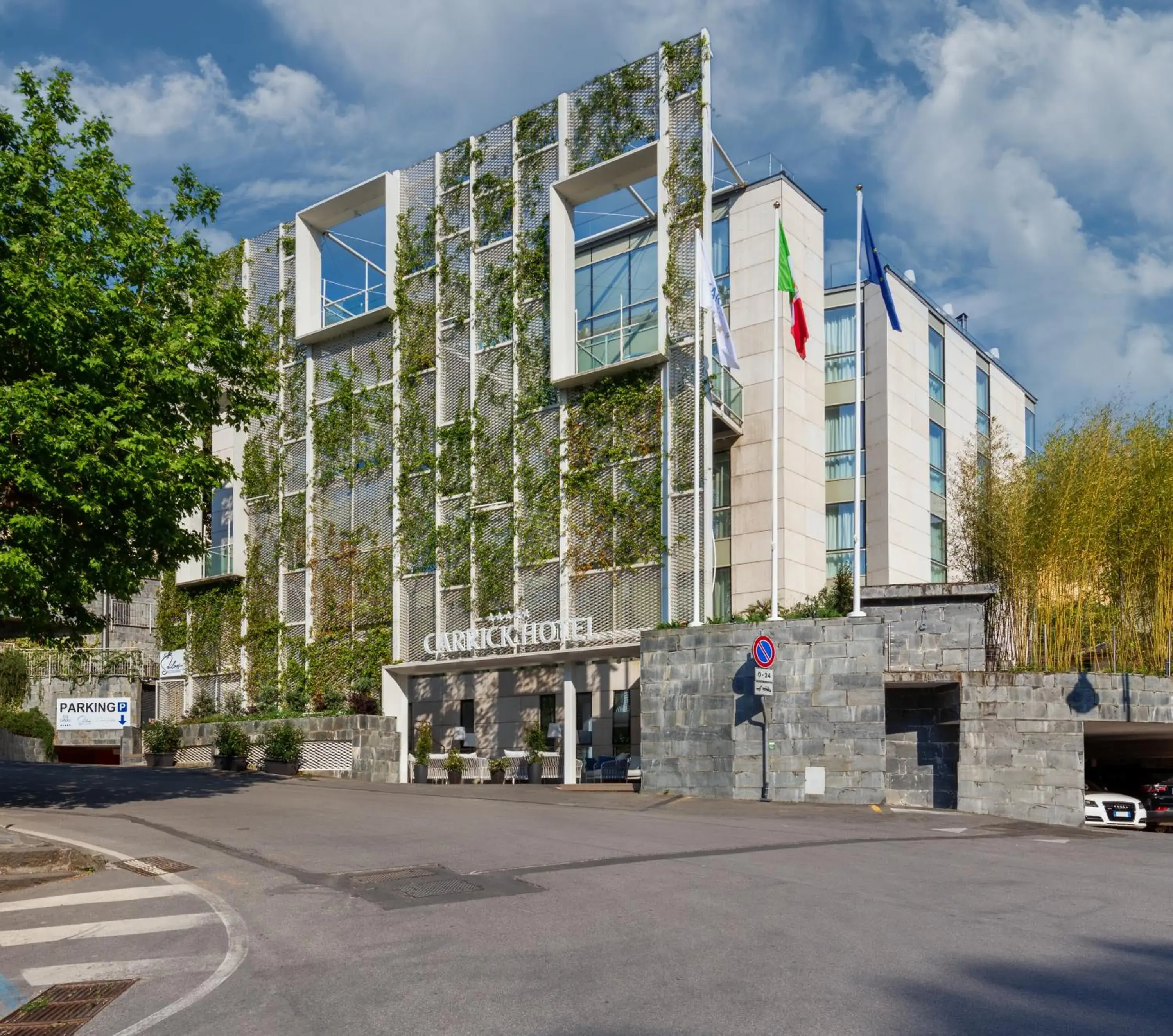 Property building in Carrick Hotel Camogli Portofino Coast Property building in Carrick Hotel Camogli Portofino Coast