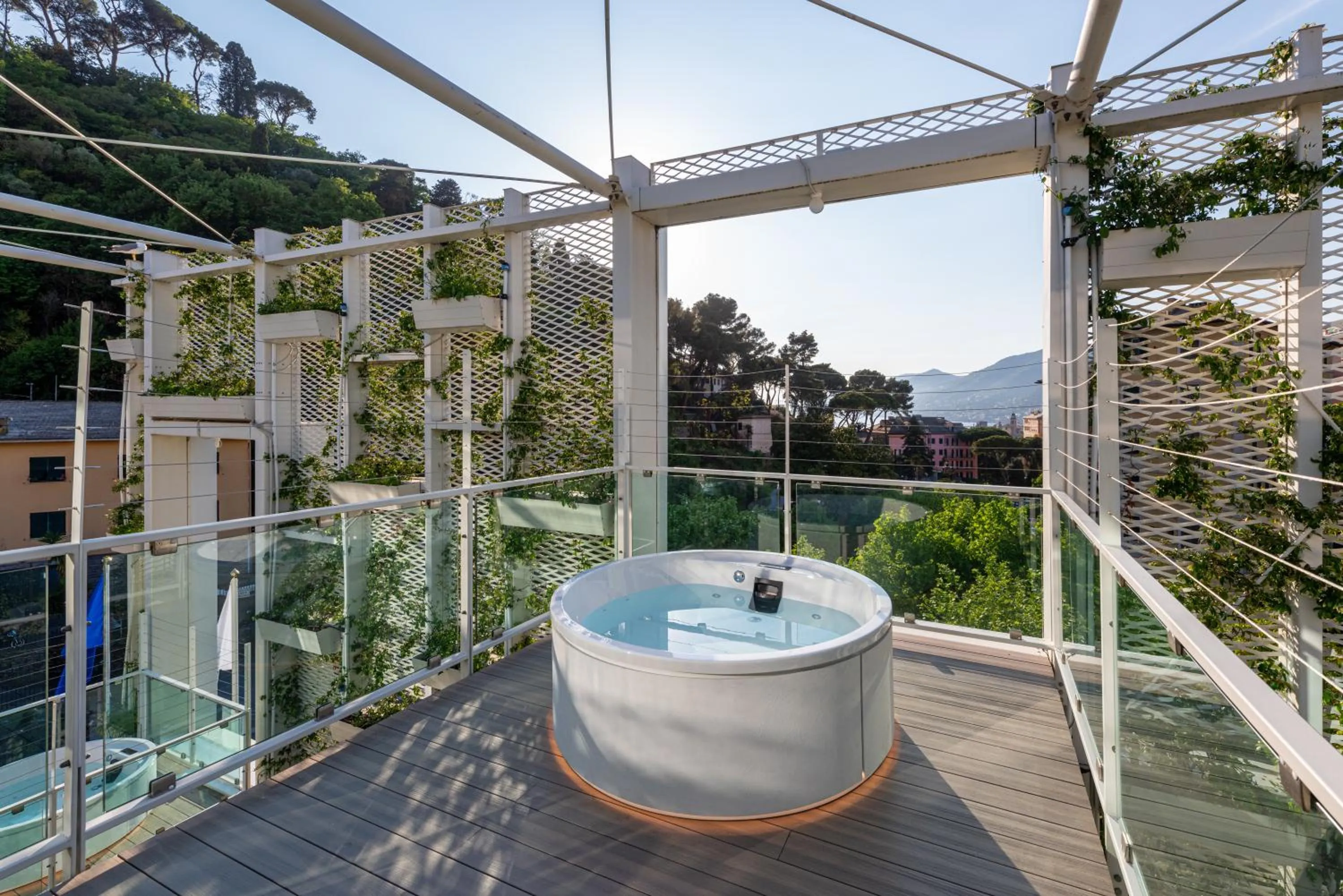 Hot Tub in Carrick Hotel Camogli Portofino Coast