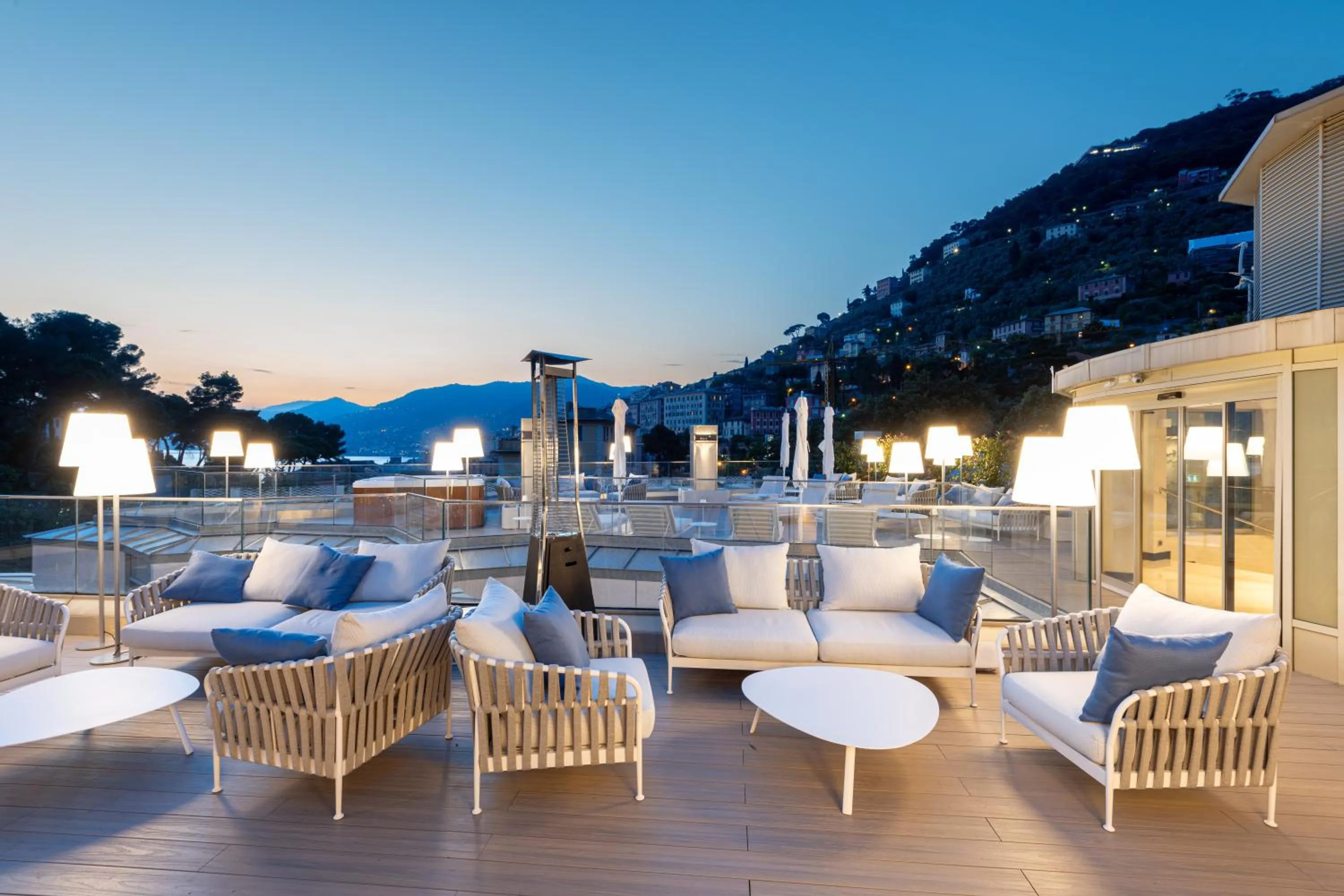 Balcony/Terrace in Carrick Hotel Camogli Portofino Coast