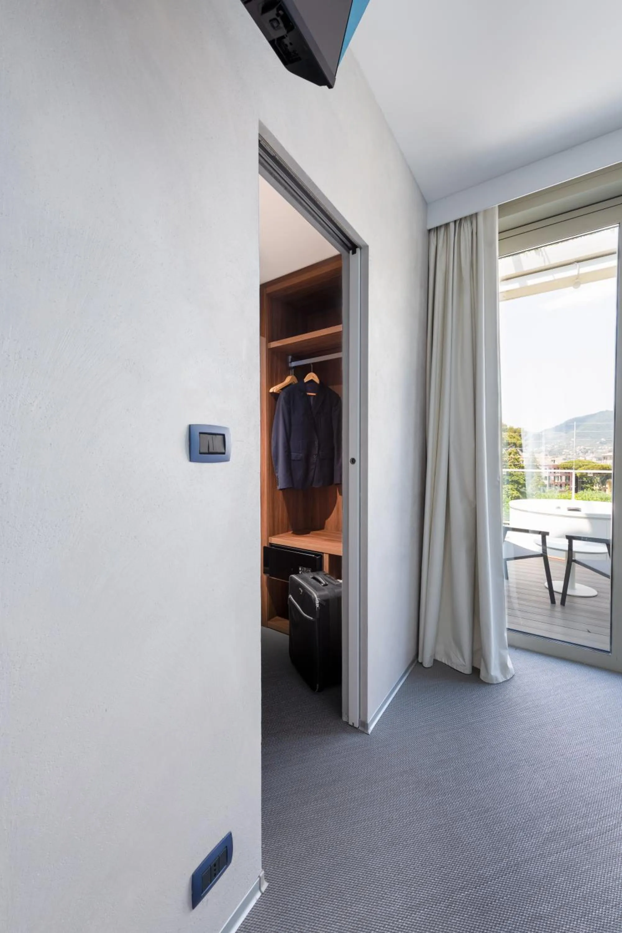 Balcony/Terrace in Carrick Hotel Camogli Portofino Coast