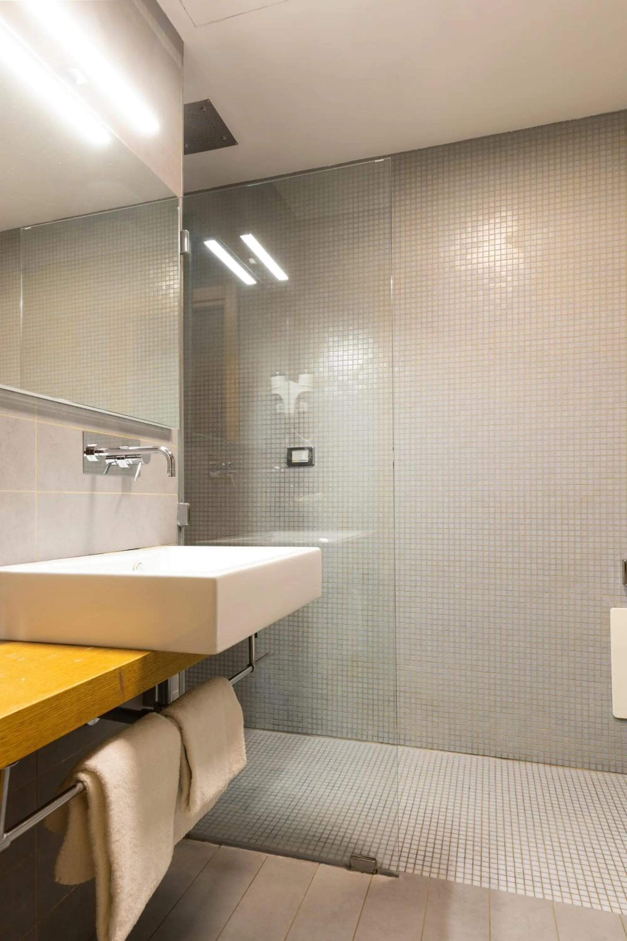 Shower in Hotel Royal Caserta