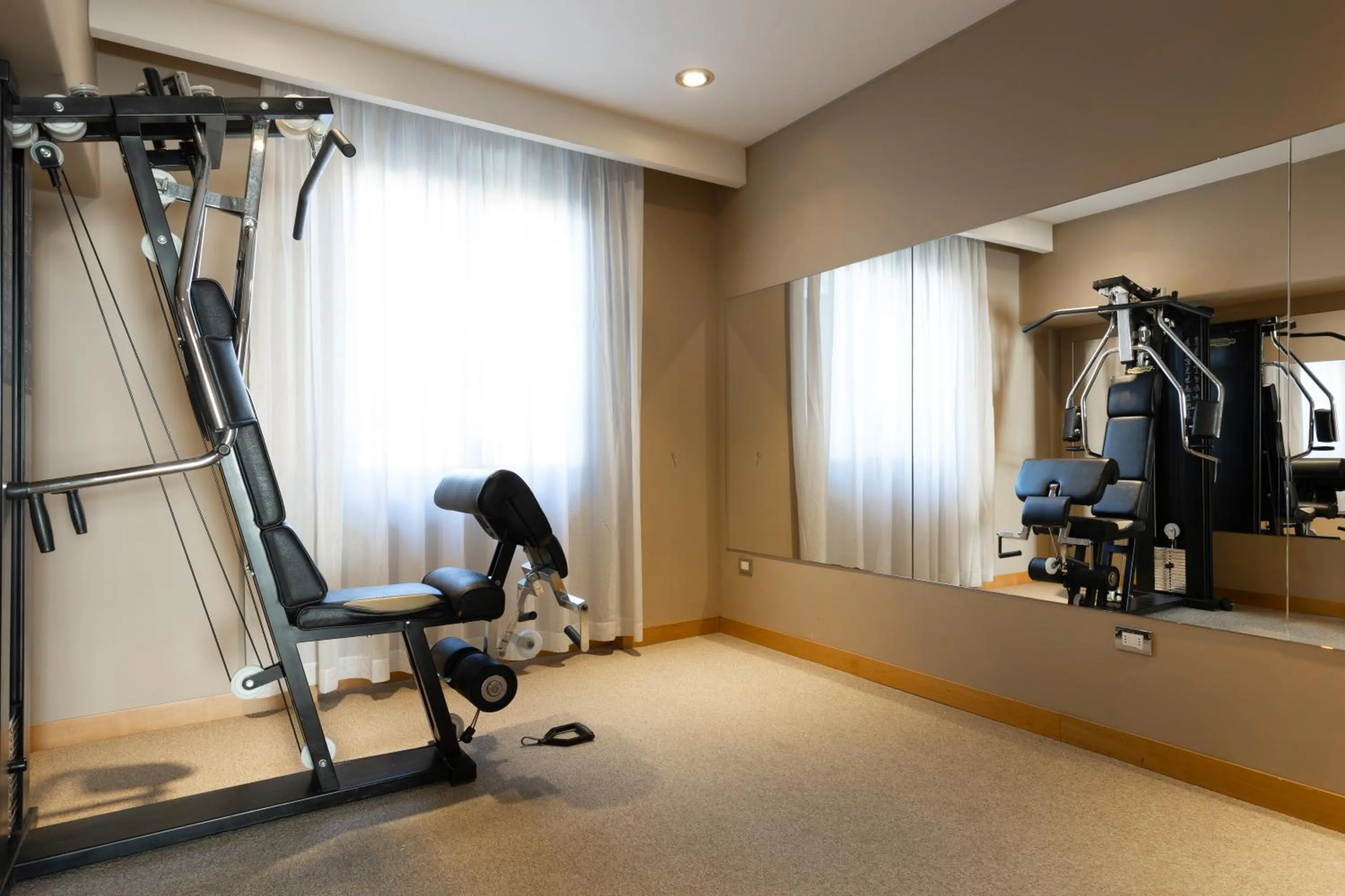 Fitness centre/facilities in Hotel Royal Caserta