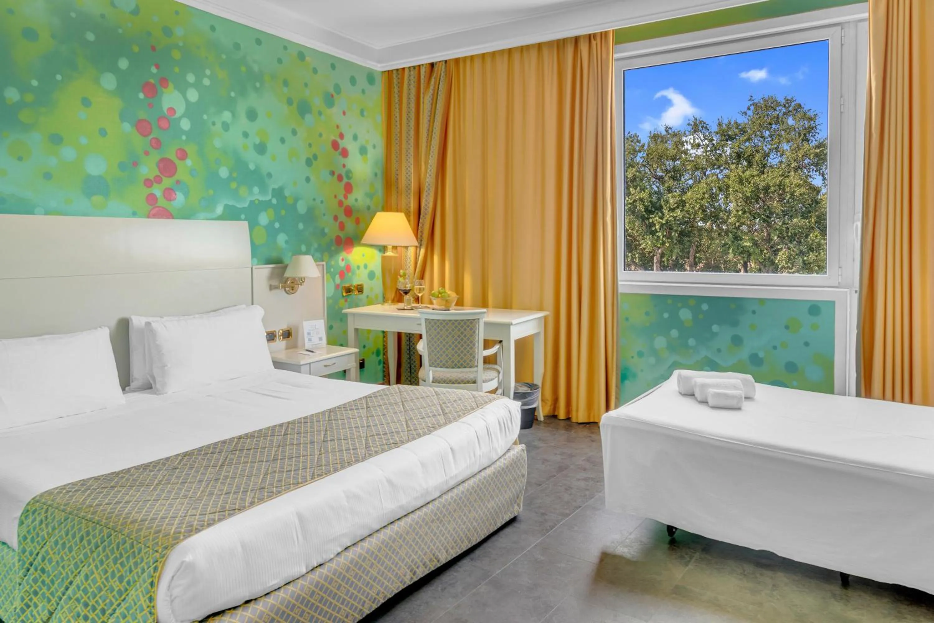 Bed in Hotel Roma Aurelia Antica