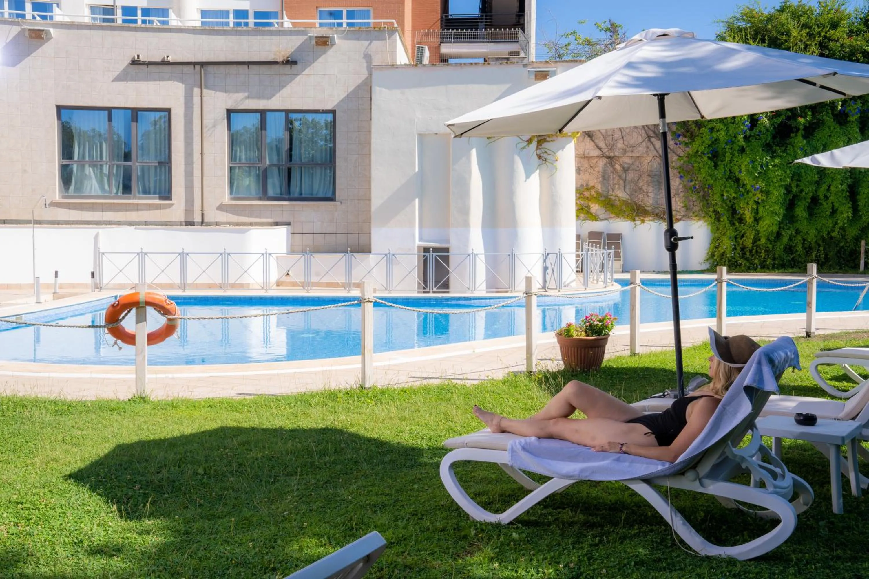 Swimming pool in Hotel Roma Aurelia Antica