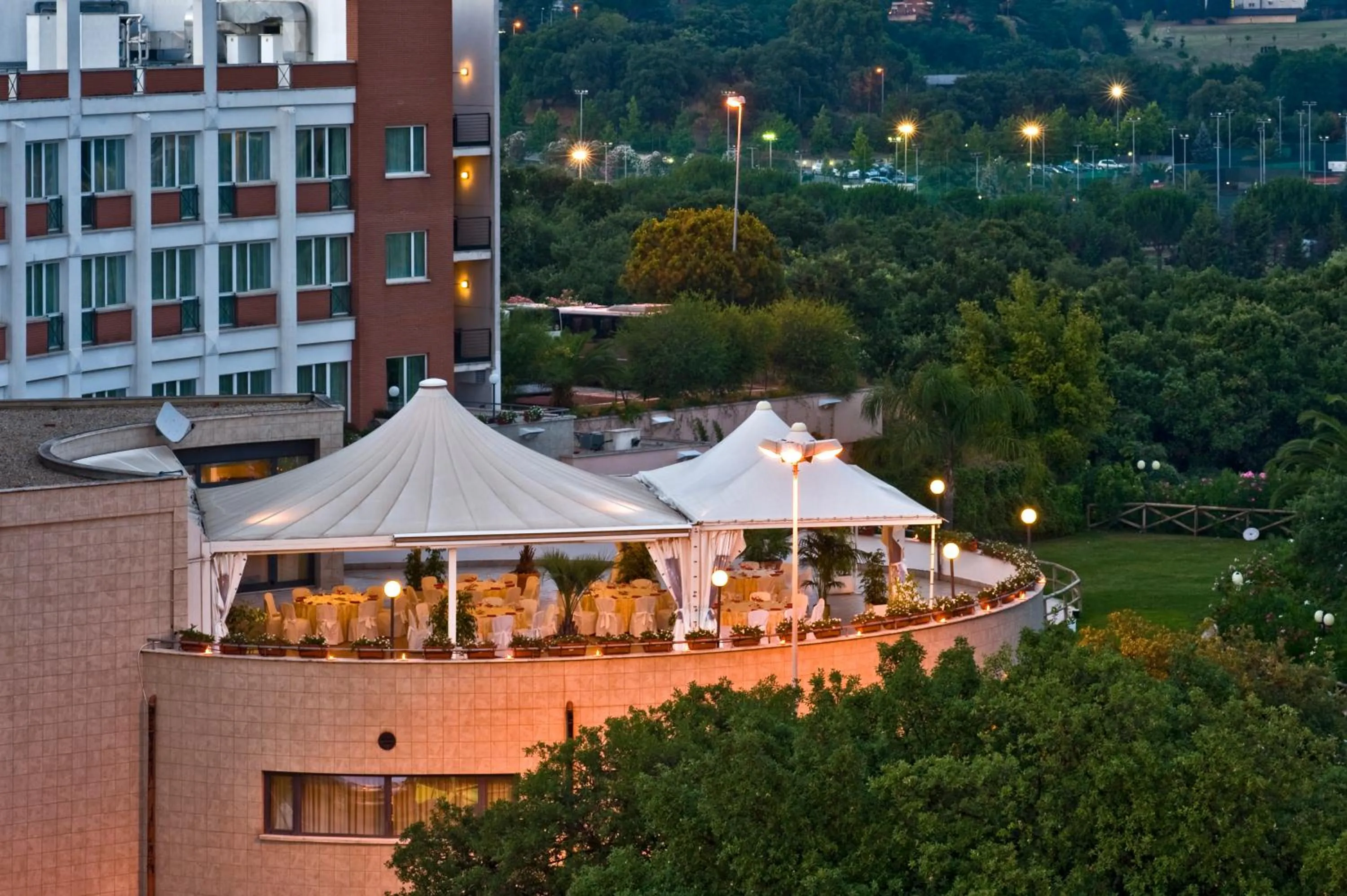 Balcony/Terrace in Hotel Roma Aurelia Antica