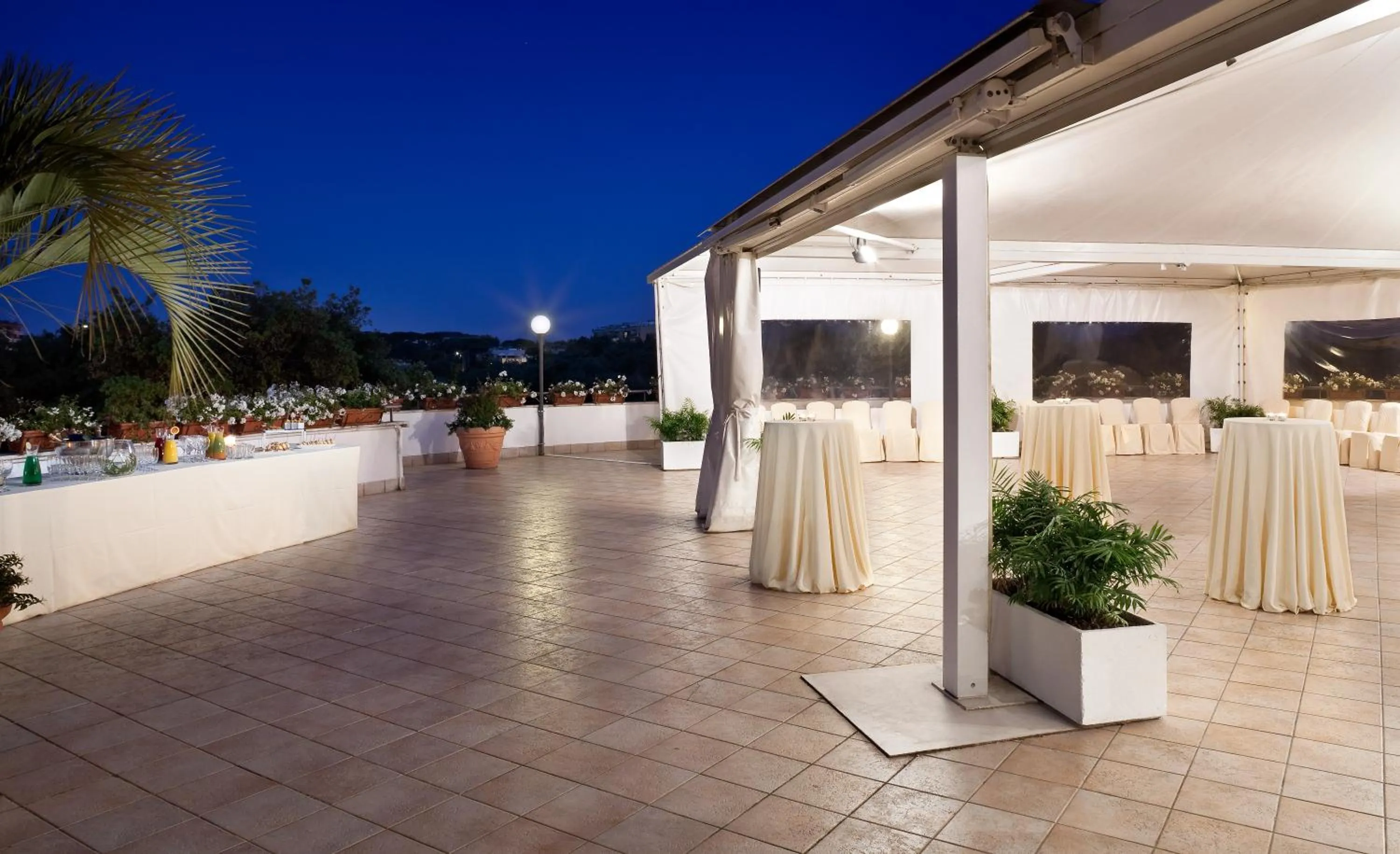Balcony/Terrace in Hotel Roma Aurelia Antica