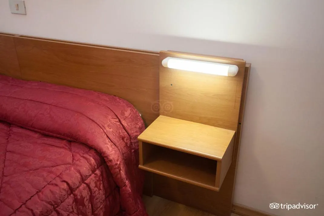 Bed in Hotel Caprera