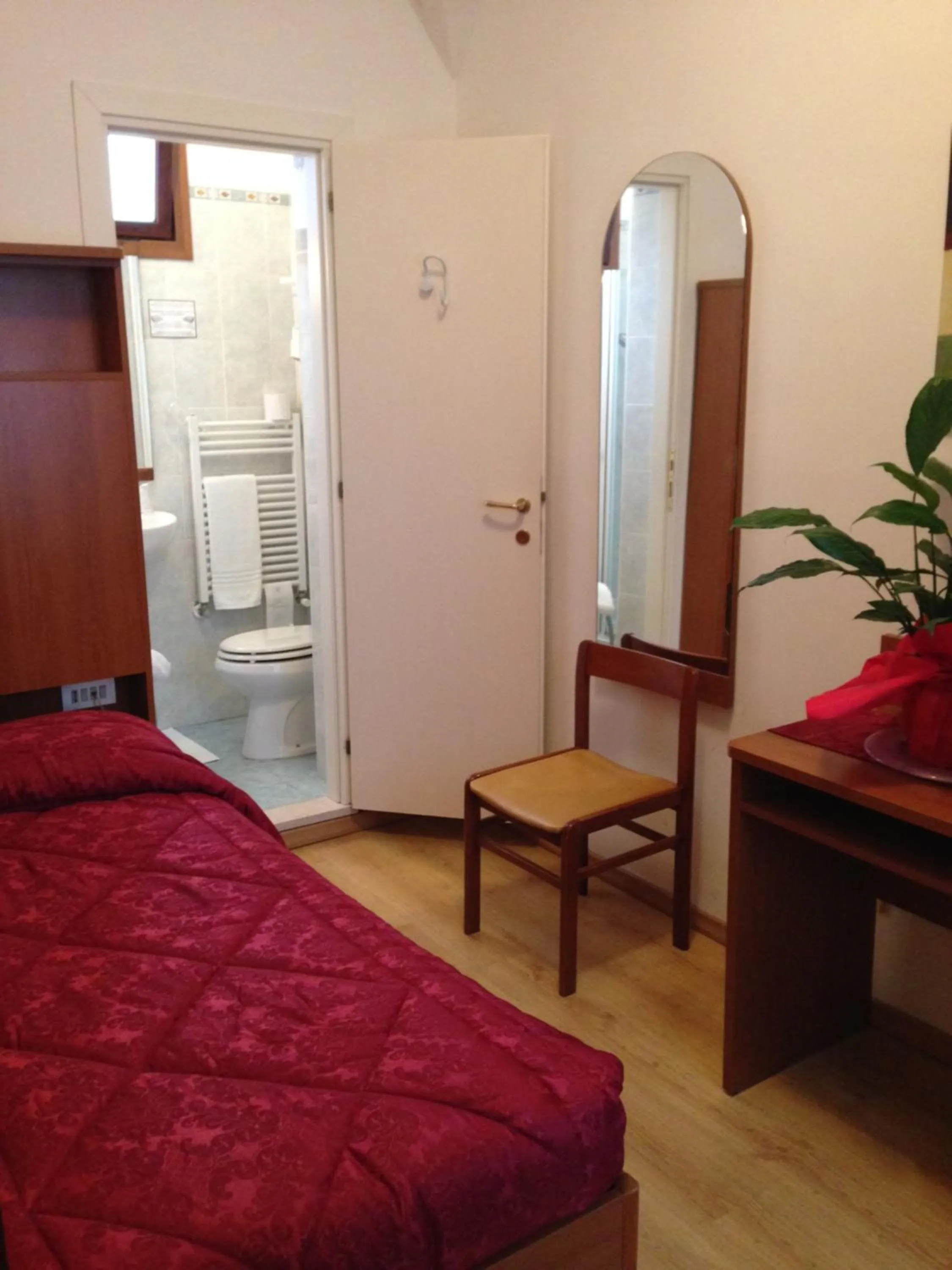 Bed in Hotel Caprera