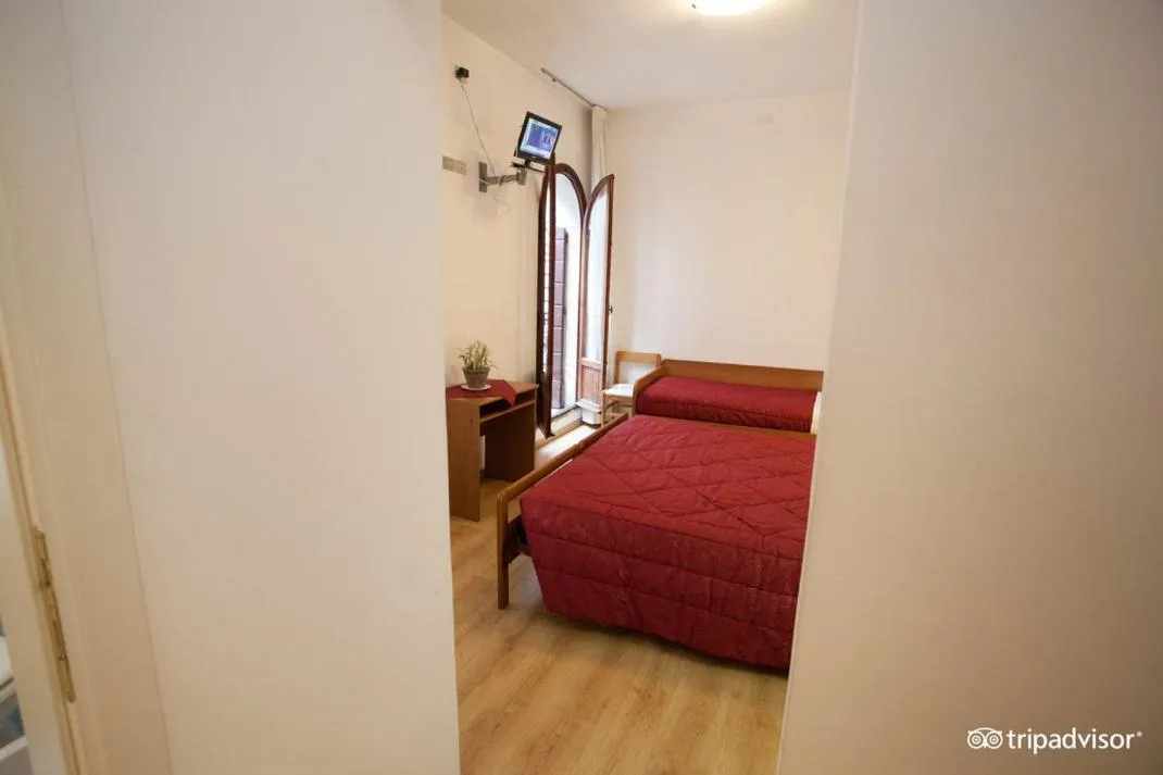 Bed in Hotel Caprera