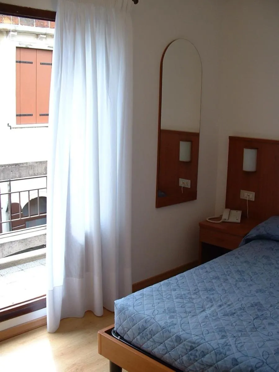 Bed in Hotel Caprera