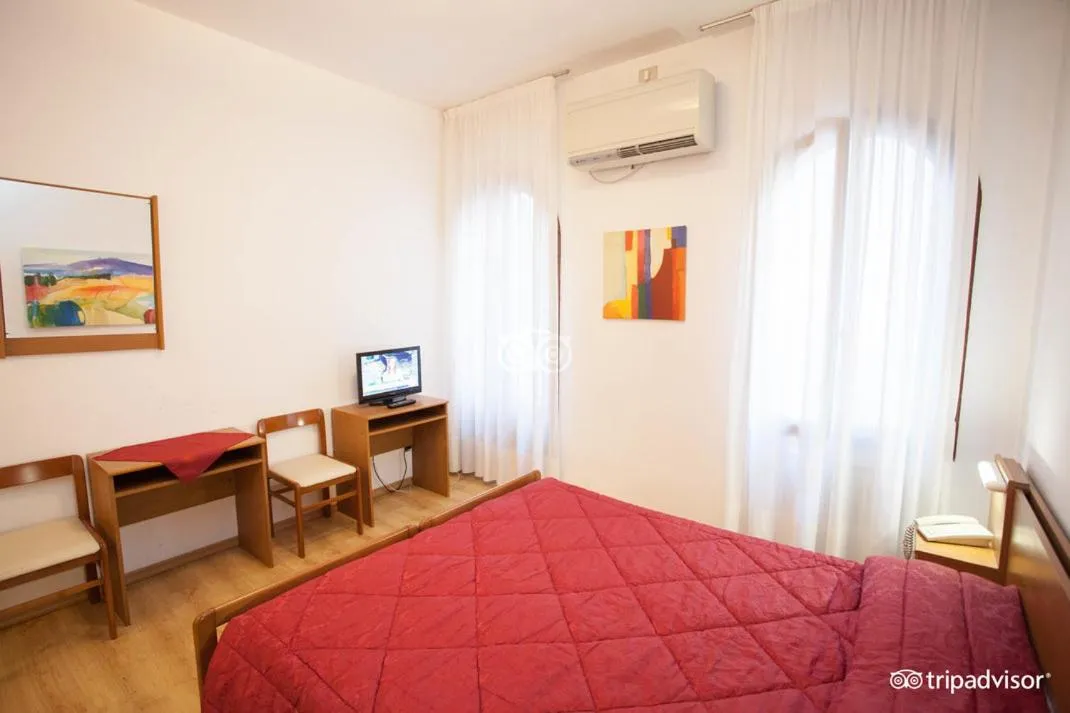 Bed in Hotel Caprera