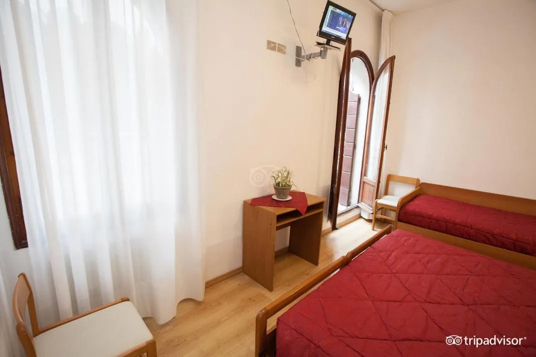 Bed in Hotel Caprera